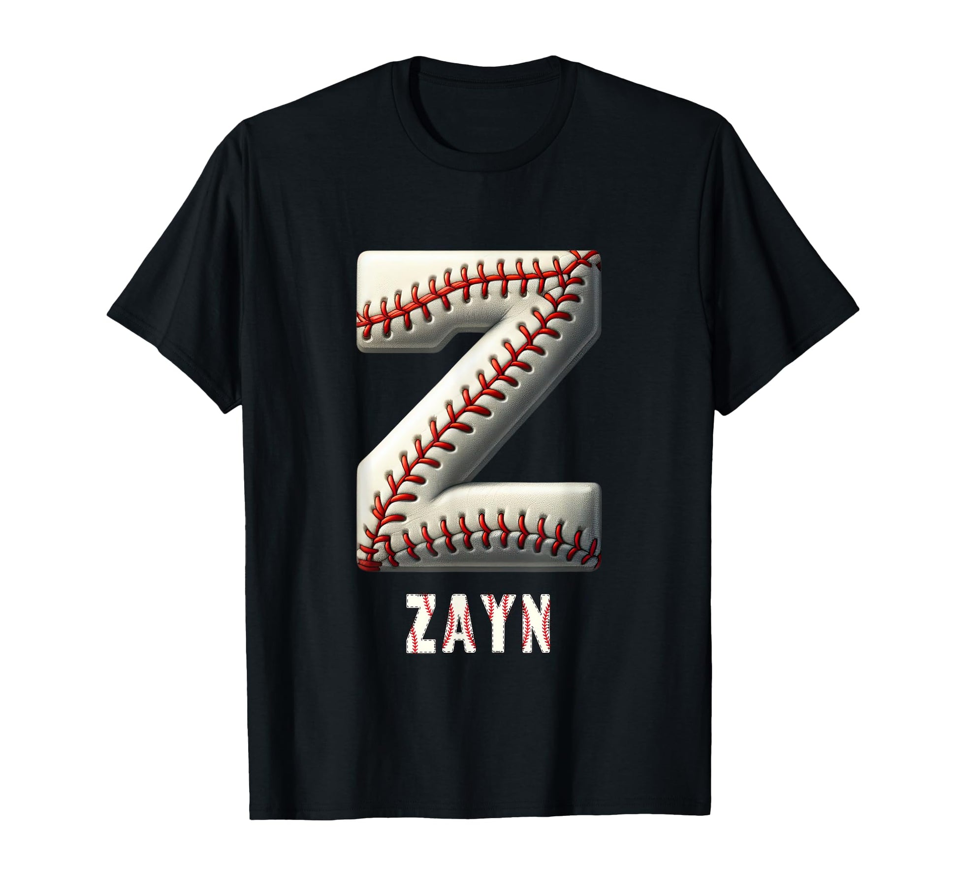 Baseball Home Run Leon Initial Letter T-Shirt - Minimalist Print Men Women - T-Shirt, Sweatshirt, Hoodie