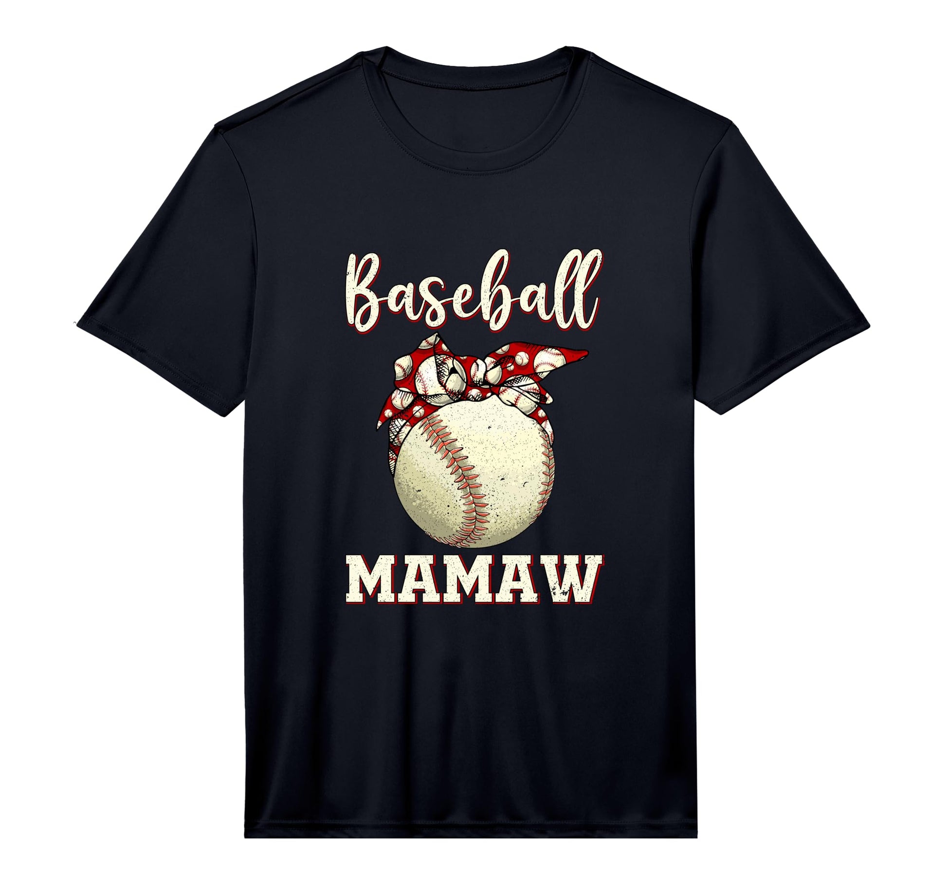 Baseball Mamaw Womens Softball T-Shirt - Casual Everyday Wear Men Women - T-Shirt, Sweatshirt, Hoodie