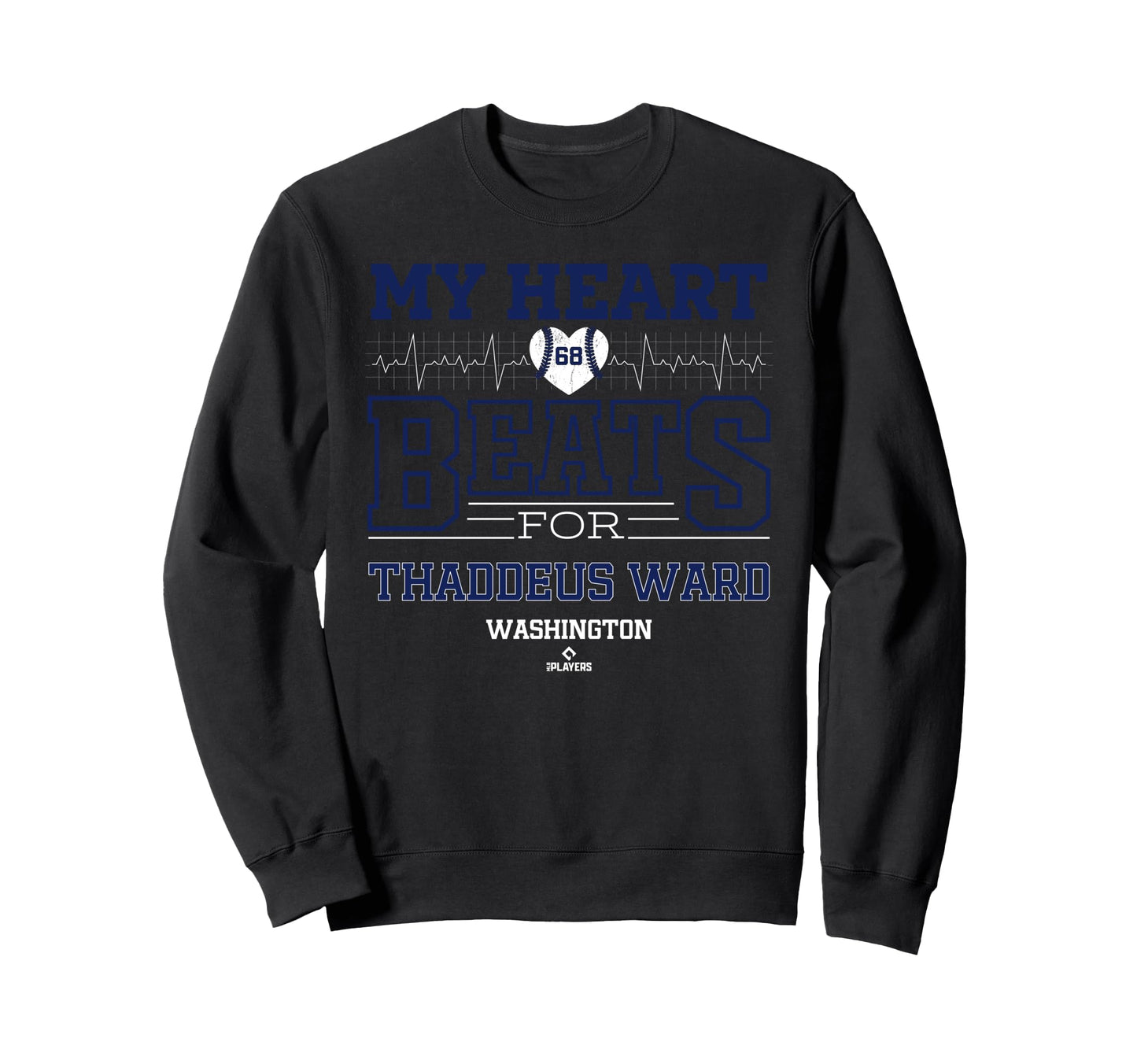 My Heart Beats Thaddeus Ward Sweatshirt - Aesthetic Graphic Men Women - T-Shirt, Sweatshirt, Hoodie