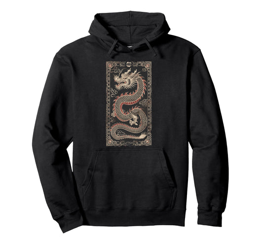 Aesthetic Dragon Streetwear Hoodie - Streetwear Style Men Women - T-Shirt, Sweatshirt, Hoodie