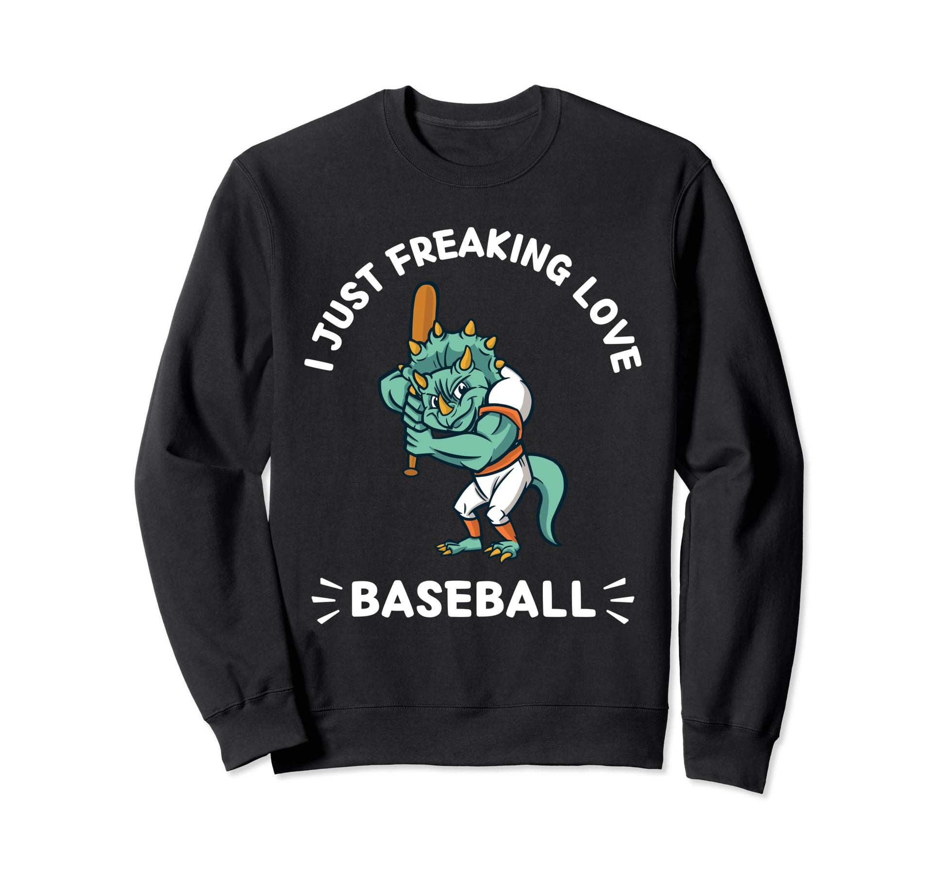 Kawaii Dinosaur I Just Freaking Sweatshirt - Custom Art Print for Adults - T-Shirt, Sweatshirt, Hoodie