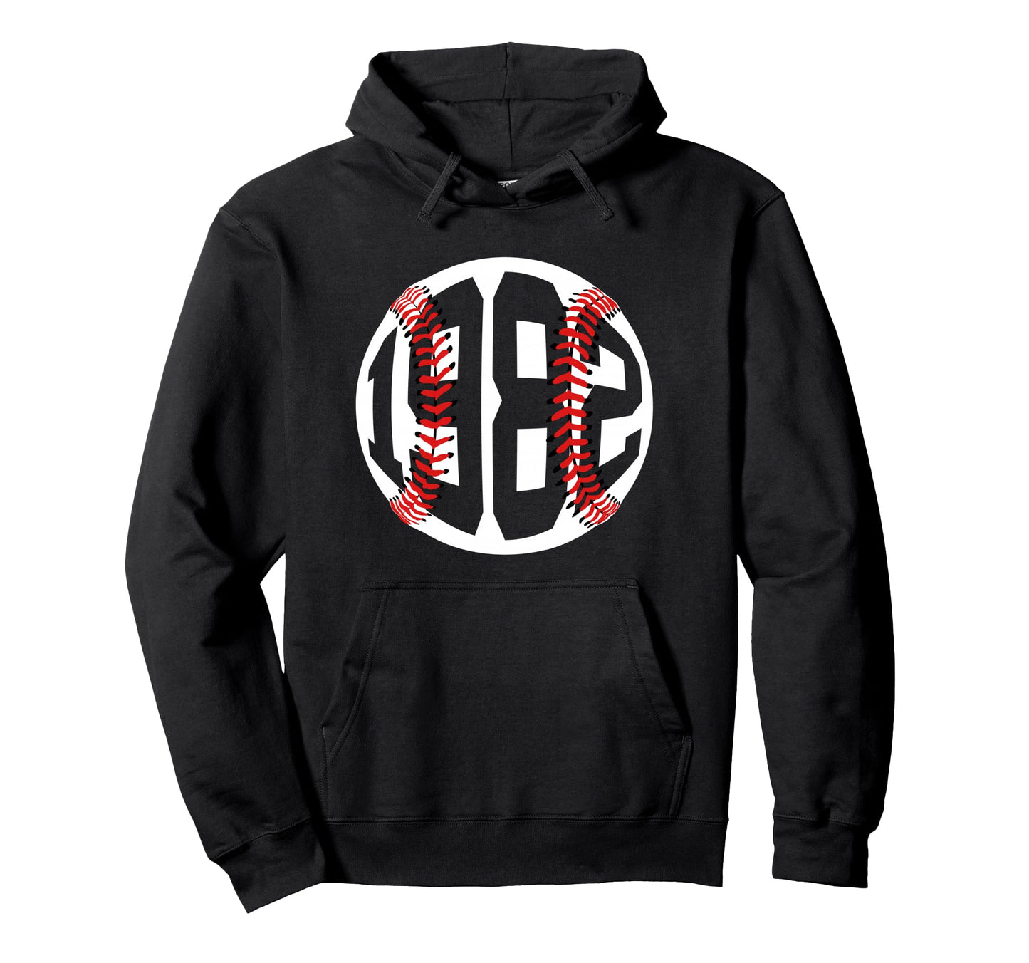 1982 Baseball 44Th Birthday Hoodie - Graphic Print Unisex - T-Shirt, Sweatshirt, Hoodie