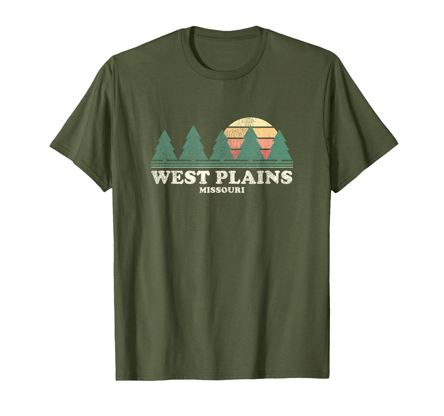 West Plains Mo Throwback 70S T-Shirt - Streetwear Style Men Women - T-Shirt, Sweatshirt, Hoodie