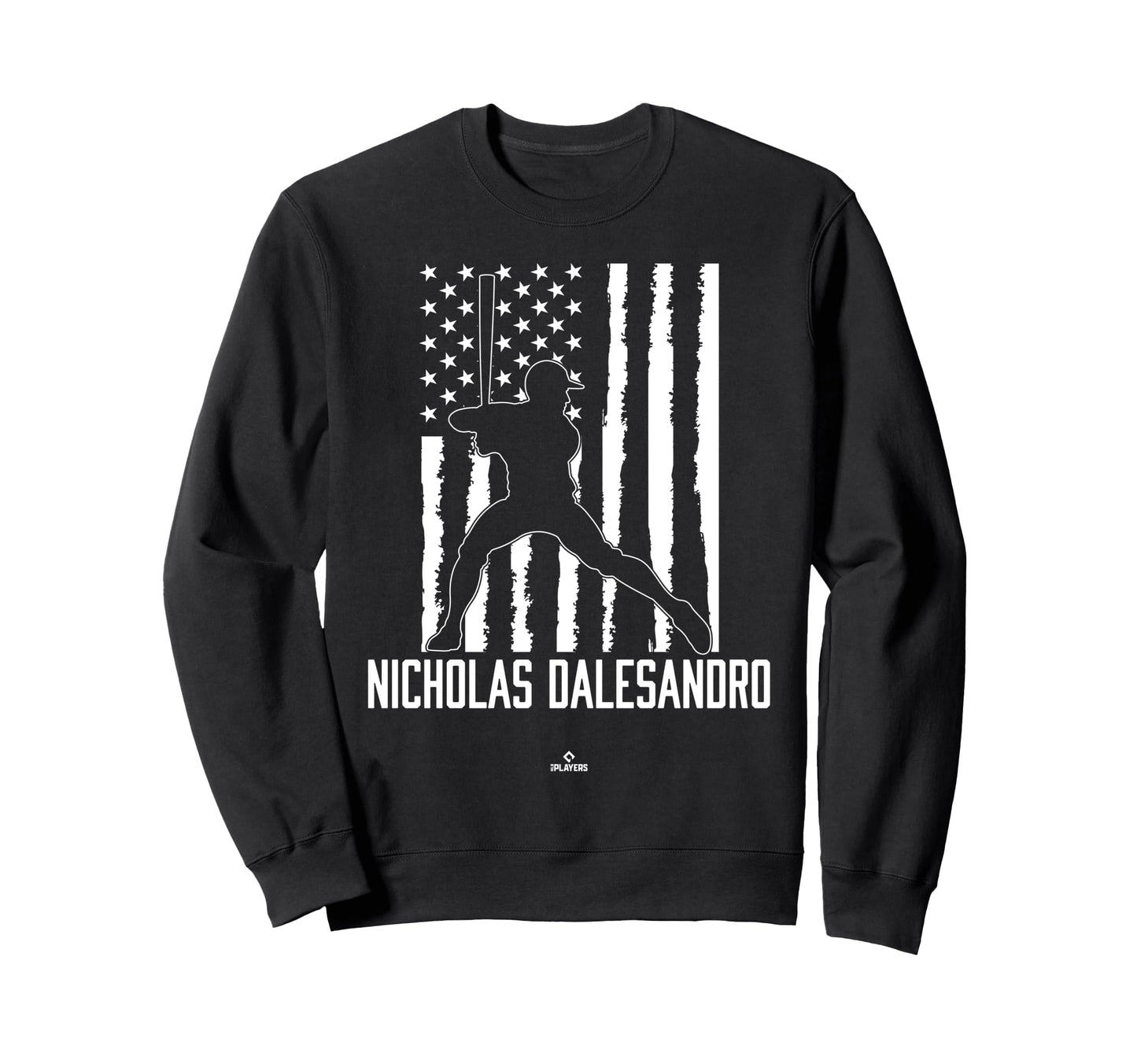 Distressed Flag Swing Nicholas Sweatshirt - Fun Novelty Design Unisex - T-Shirt, Sweatshirt, Hoodie