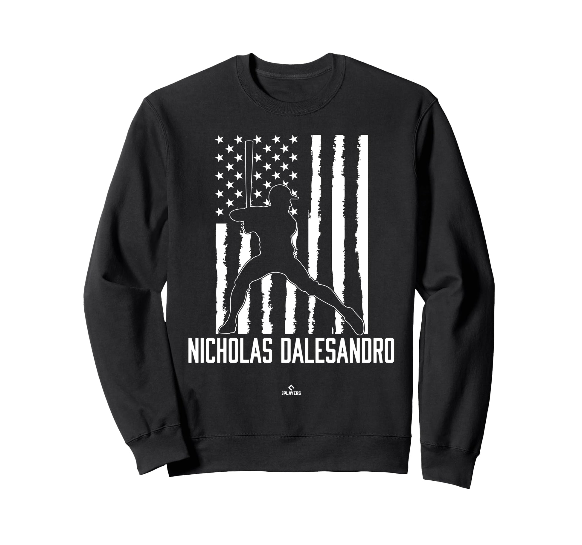 Distressed Flag Swing Nicholas Sweatshirt - Fun Novelty Design Unisex - T-Shirt, Sweatshirt, Hoodie