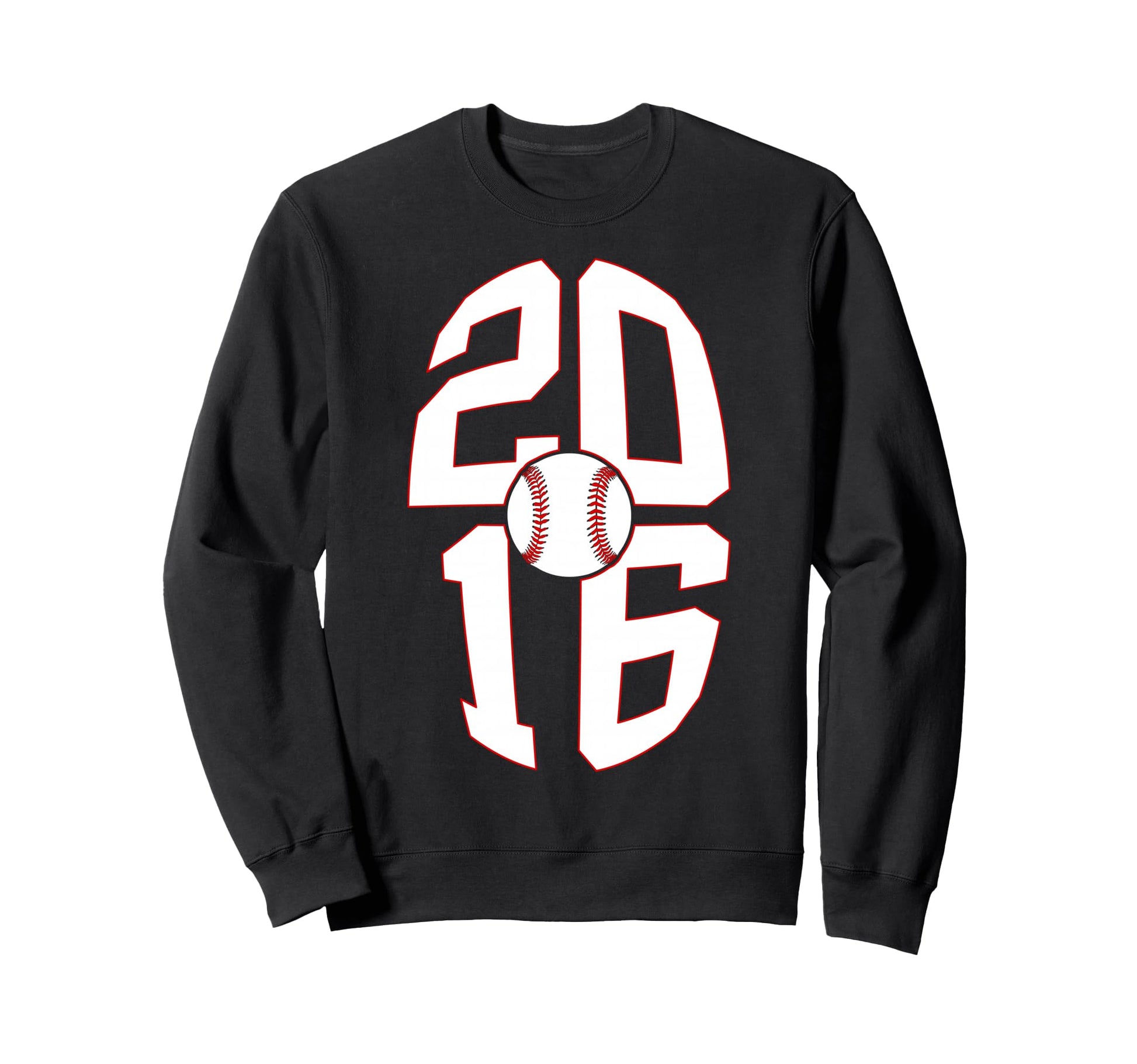 10 Years 2016 Baseball 10Th Birthday Sweatshirt - Graphic Print Unisex - T-Shirt, Sweatshirt, Hoodie