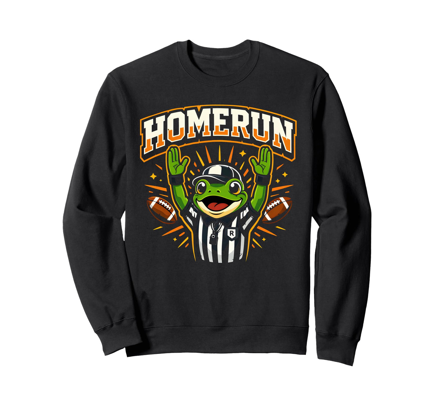 Funny Football Referee Touchdown Sweatshirt - Aesthetic Graphic Unisex - T-Shirt, Sweatshirt, Hoodie
