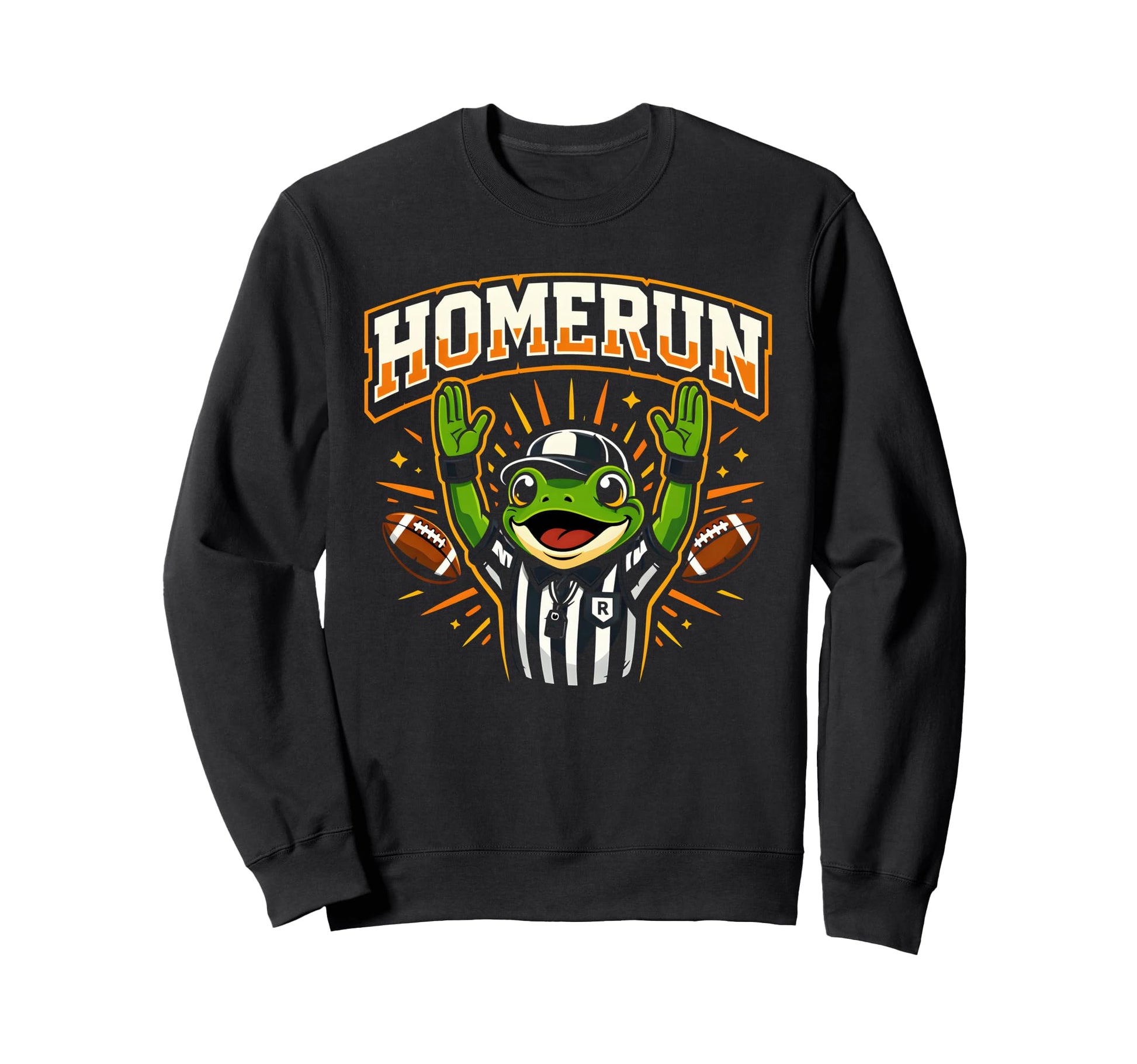 Funny Football Referee Touchdown Sweatshirt - Aesthetic Graphic Unisex - T-Shirt, Sweatshirt, Hoodie