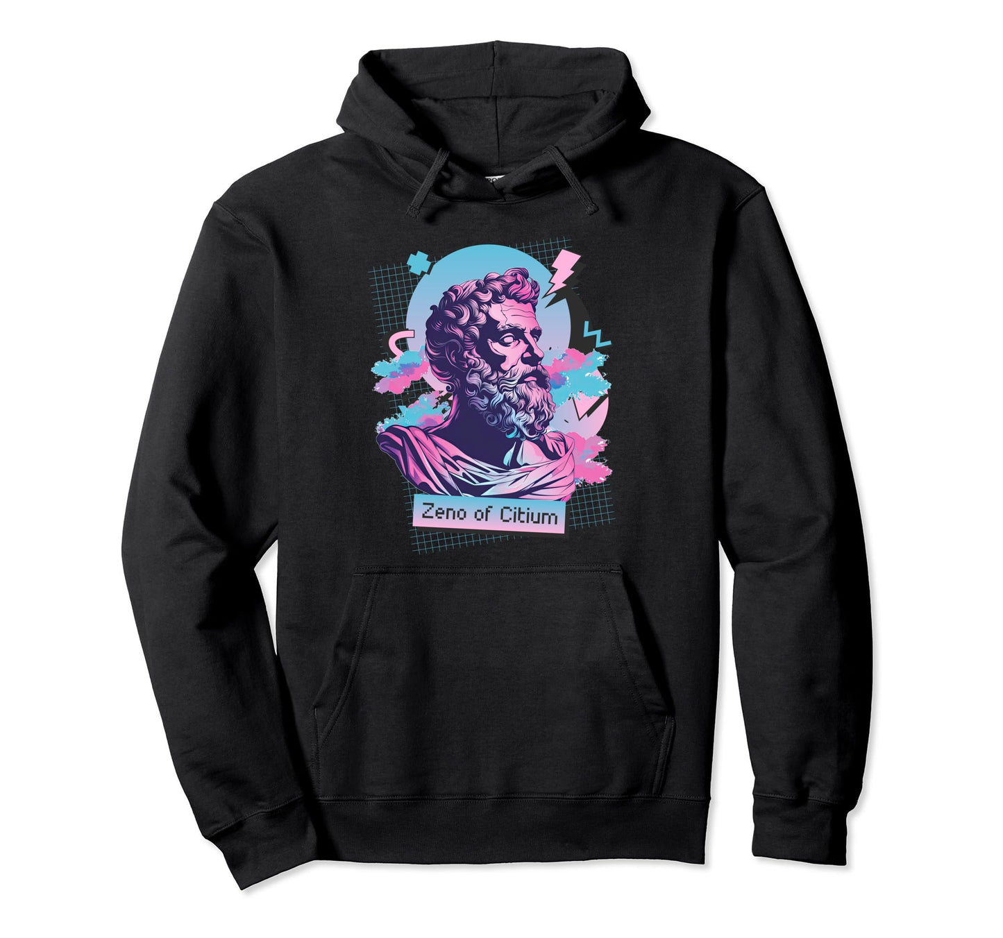 Zeno Citium Y2K Aesthetic Stoic Hoodie - Custom Art Print for Adults - T-Shirt, Sweatshirt, Hoodie