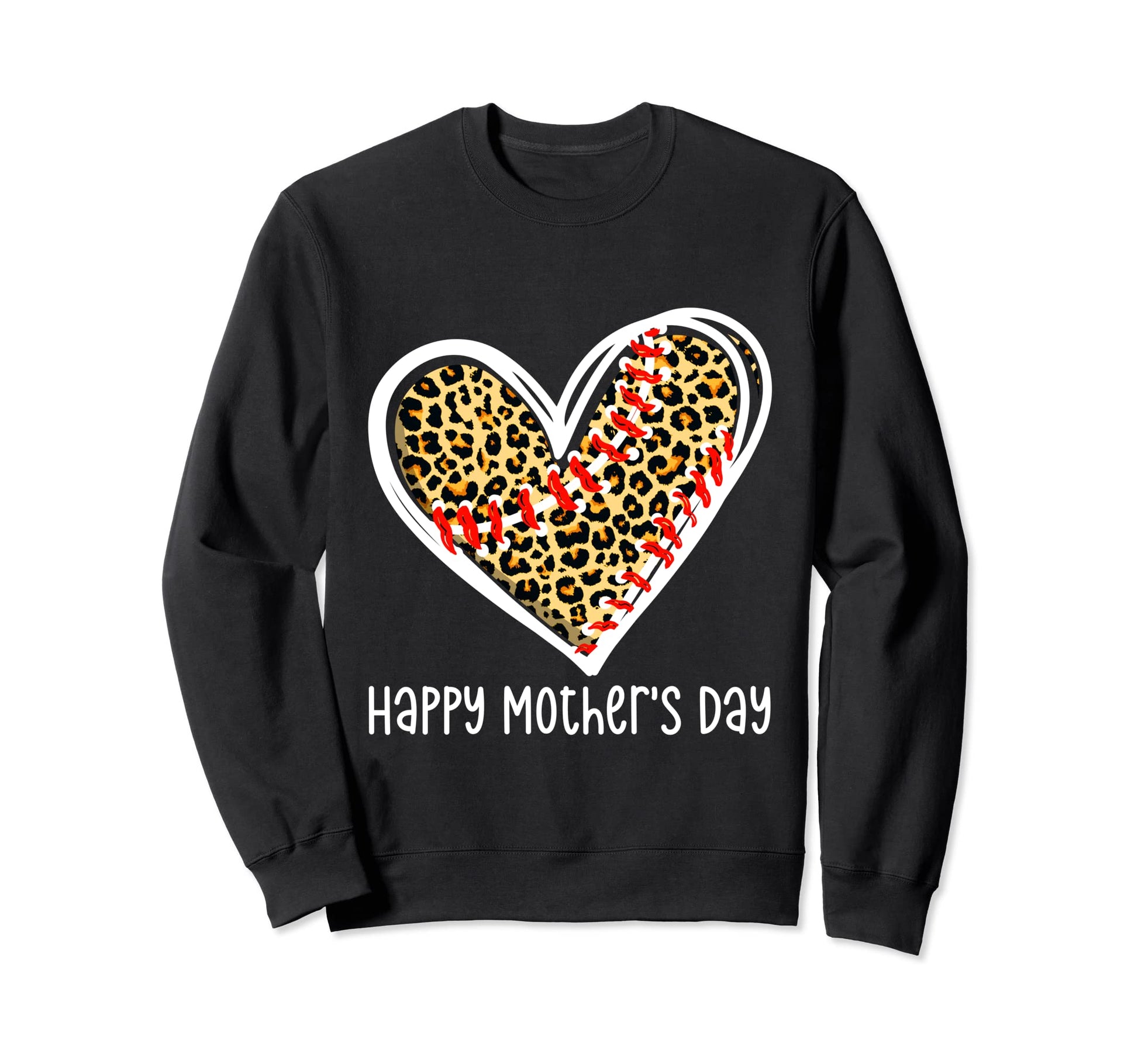 Softball Baseball Mom Valentine Sweatshirt - Custom Art Print Unisex - T-Shirt, Sweatshirt, Hoodie