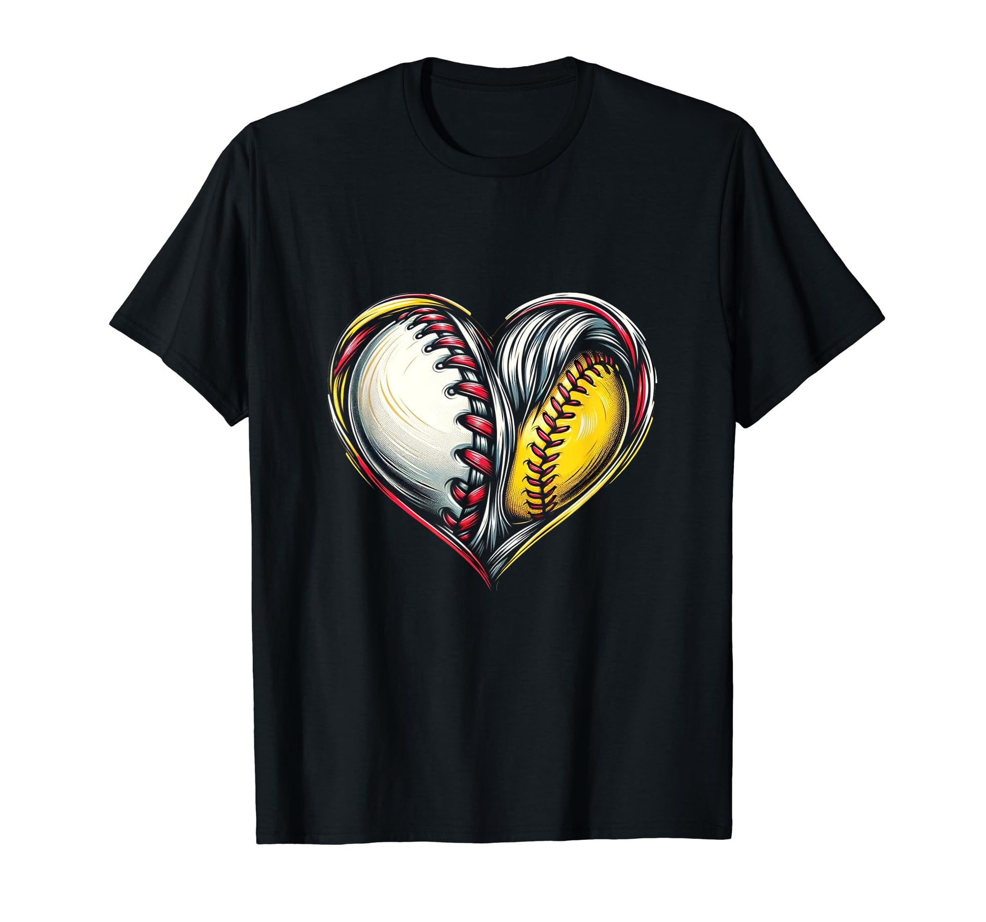 Mom Baseball Softball Supporter T-Shirt - Fun Novelty Design Men Women - T-Shirt, Sweatshirt, Hoodie