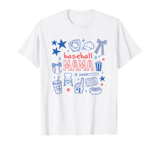 Baseball Coquette Bow Baseball T-Shirt - Aesthetic Graphic for Adults - T-Shirt, Sweatshirt, Hoodie
