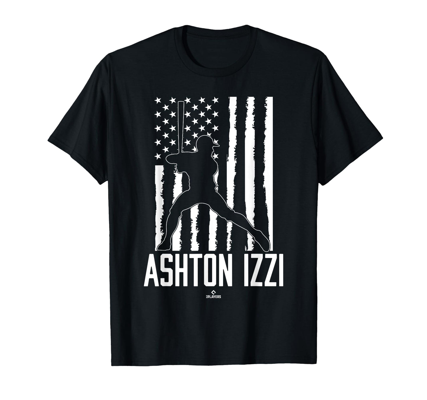 Distressed Flag Swing Ashton Izzi T-Shirt - Minimalist Print Men Women - T-Shirt, Sweatshirt, Hoodie