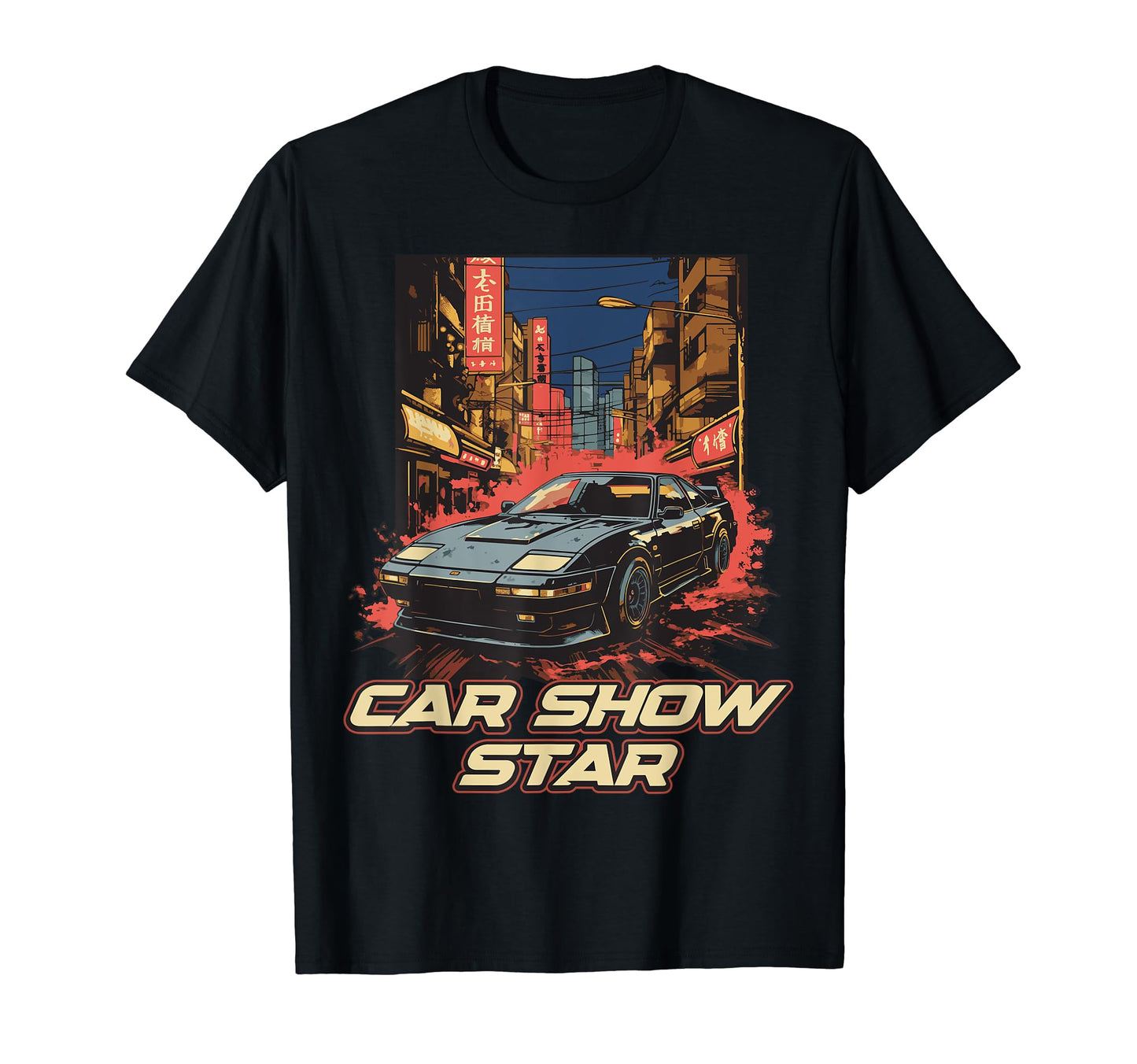 Urban Car Show Star Street T-Shirt - Casual Everyday Wear for Adults - T-Shirt, Sweatshirt, Hoodie