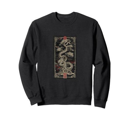 Aesthetic Dragon Streetwear Sweatshirt - Novelty Apparel Men Women - T-Shirt, Sweatshirt, Hoodie