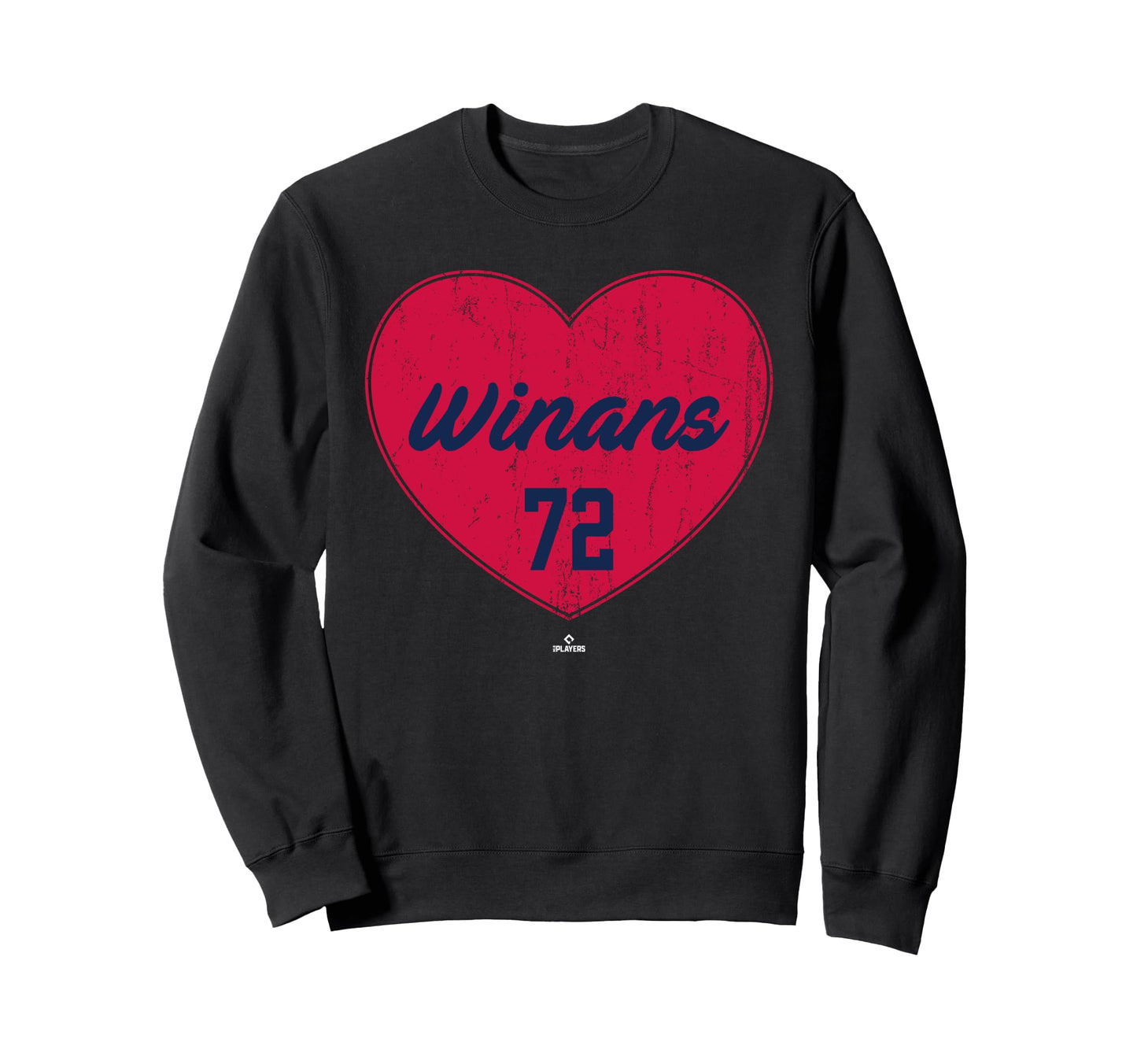 Distressed Heart Allan Winans Atlanta Sweatshirt - Graphic Print Unisex - T-Shirt, Sweatshirt, Hoodie