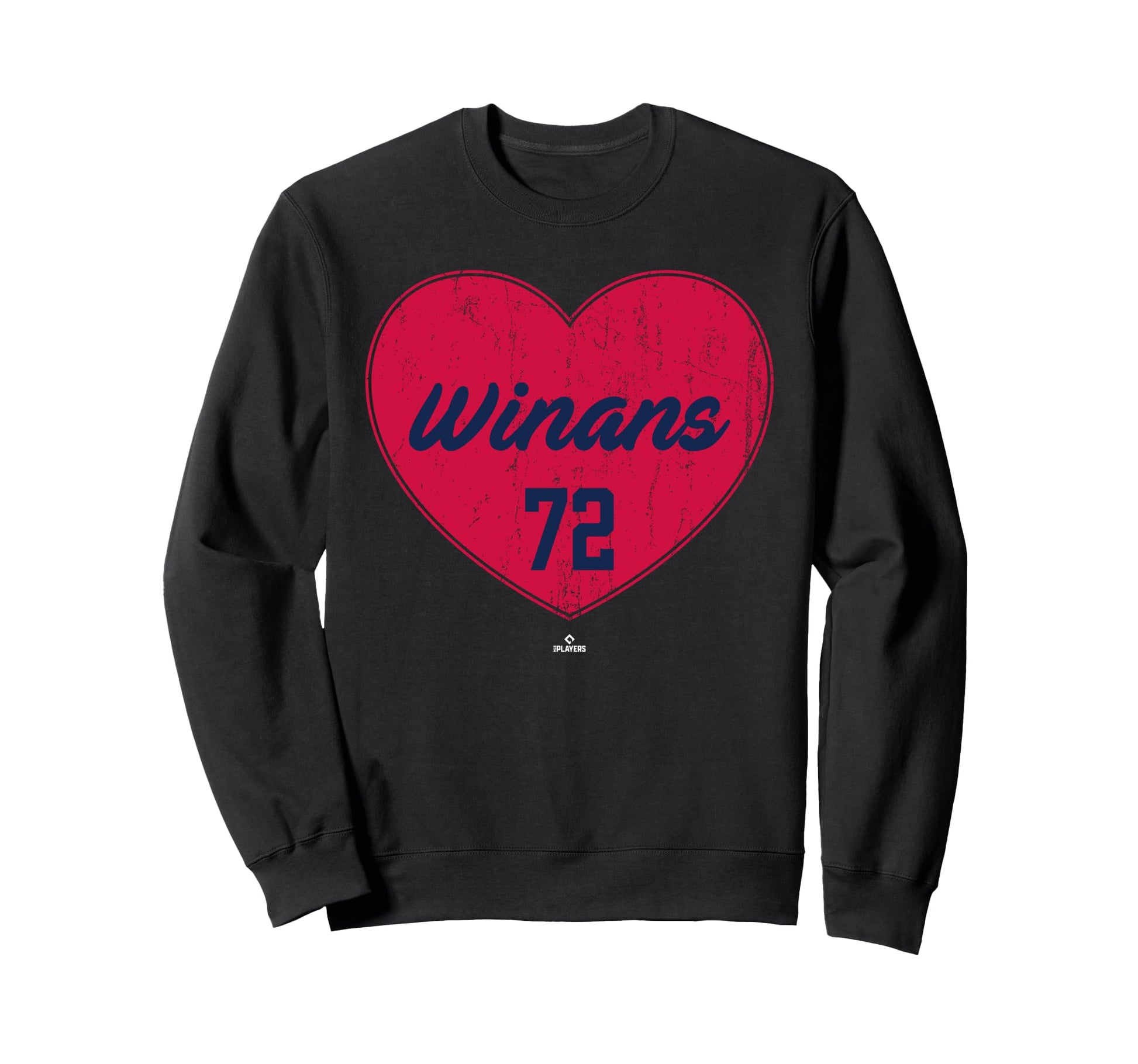 Distressed Heart Allan Winans Atlanta Sweatshirt - Graphic Print Unisex - T-Shirt, Sweatshirt, Hoodie