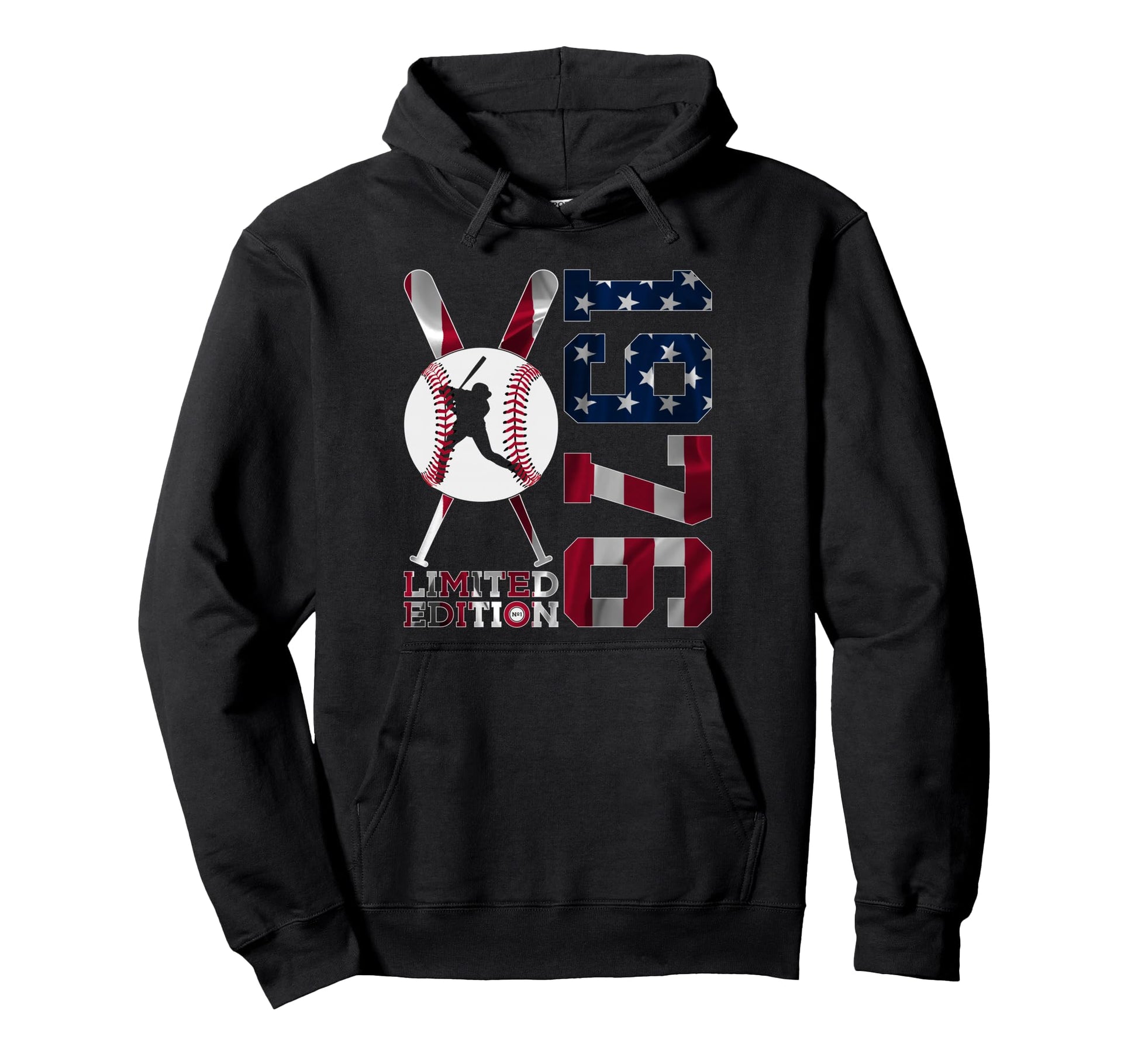 50Th Birthday Baseball 1976 Hoodie - Novelty Apparel Men Women - T-Shirt, Sweatshirt, Hoodie