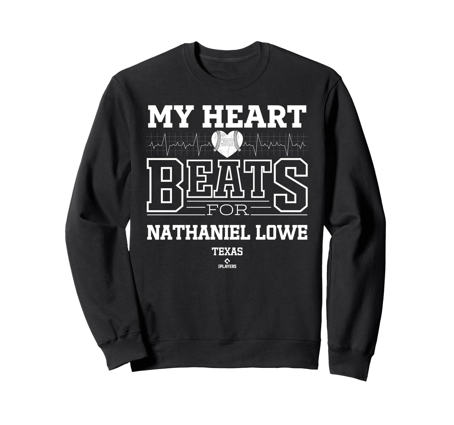 My Heart Beats Nathaniel Lowe Sweatshirt - Minimalist Print Men Women - T-Shirt, Sweatshirt, Hoodie