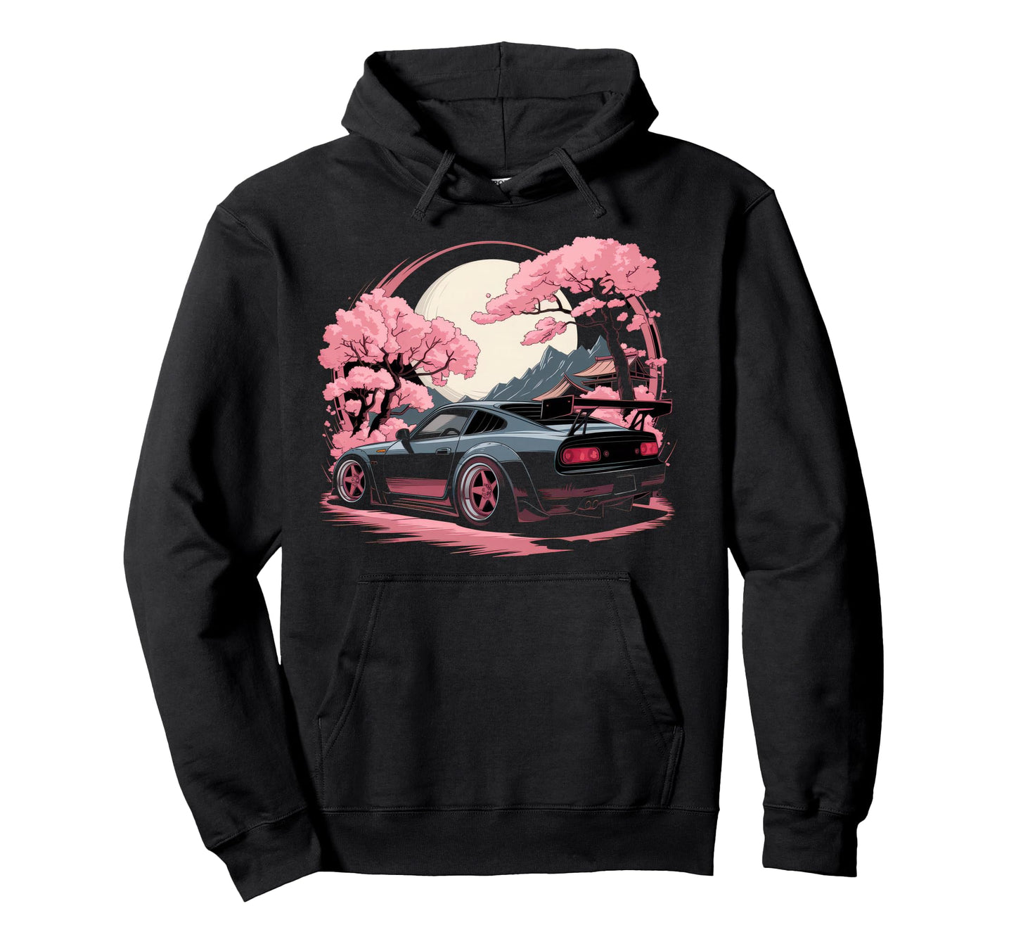 Japanese Car Jdm Japan Street Racing Hoodie - Minimalist Print Men Women - T-Shirt, Sweatshirt, Hoodie