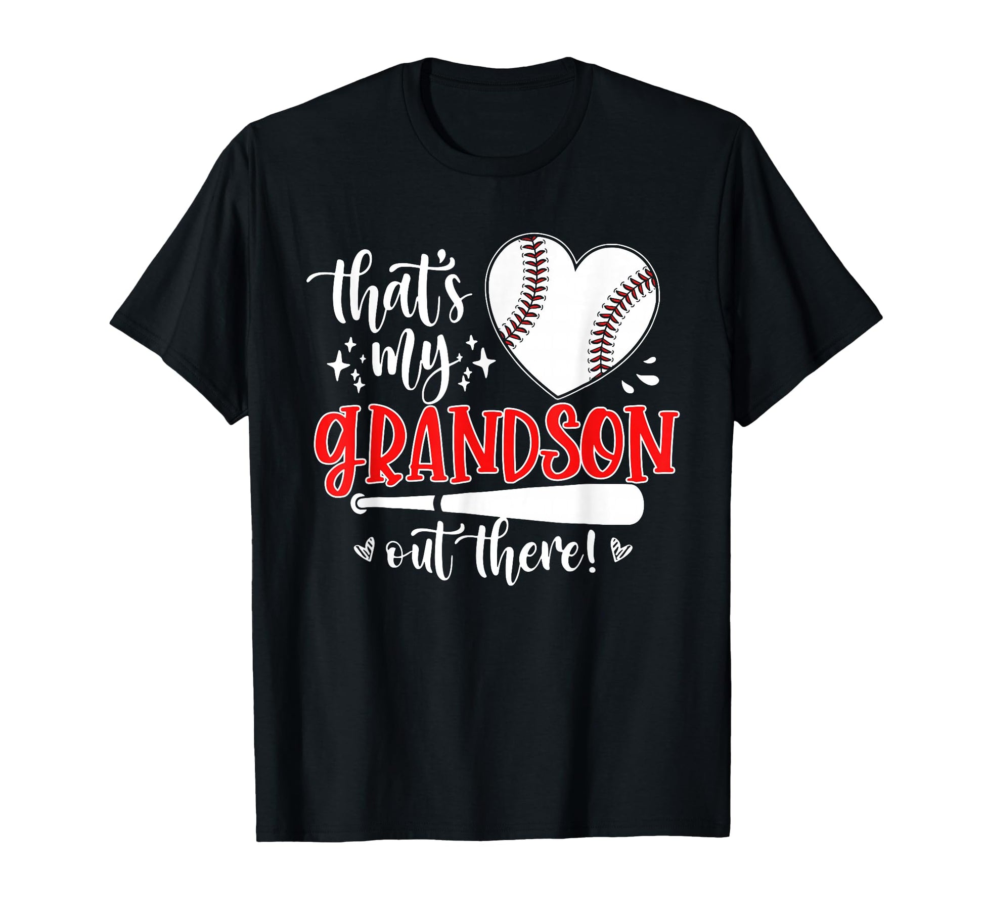 Thats My Grandson Out There Baseball T-Shirt - Aesthetic Graphic Unisex - T-Shirt, Sweatshirt, Hoodie
