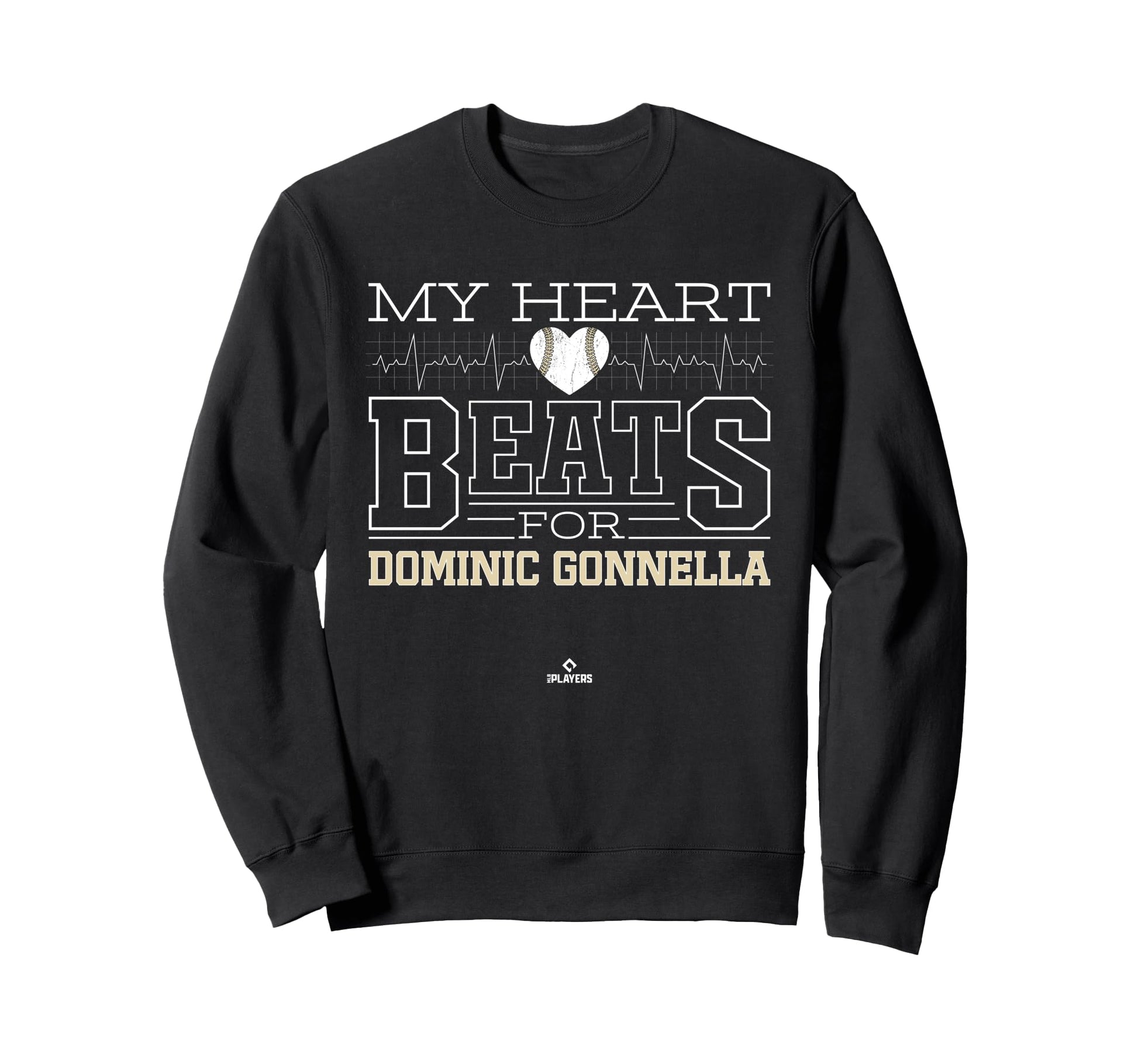 My Heart Beats Dominic Gonnella Sweatshirt - Trendy Graphic Men Women - T-Shirt, Sweatshirt, Hoodie