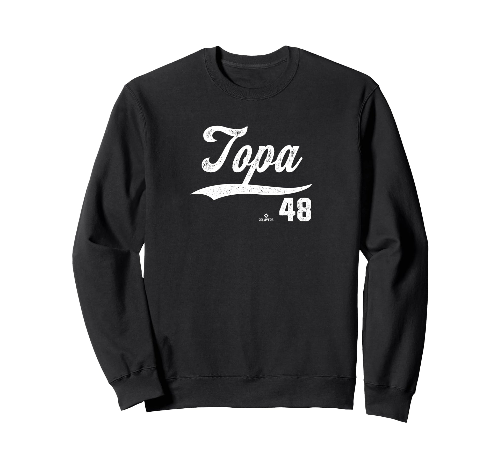 Distressed Swoosh Justin Topa Sweatshirt - Casual Everyday Wear Men Women - T-Shirt, Sweatshirt, Hoodie