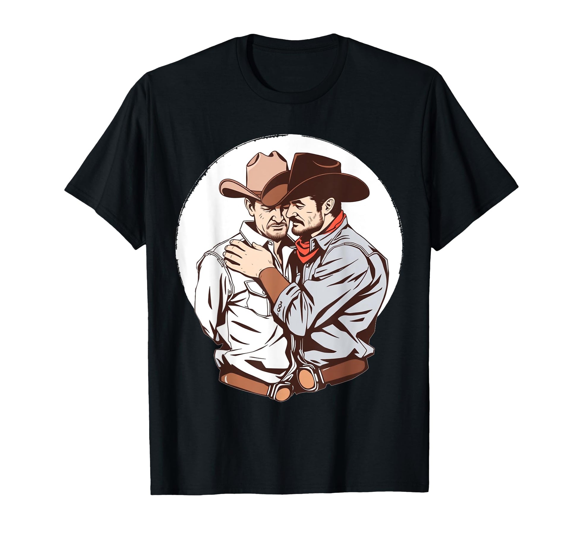 Gay Cowboys Love Lgbtq Pride Western T-Shirt - Streetwear Style for Adults - T-Shirt, Sweatshirt, Hoodie
