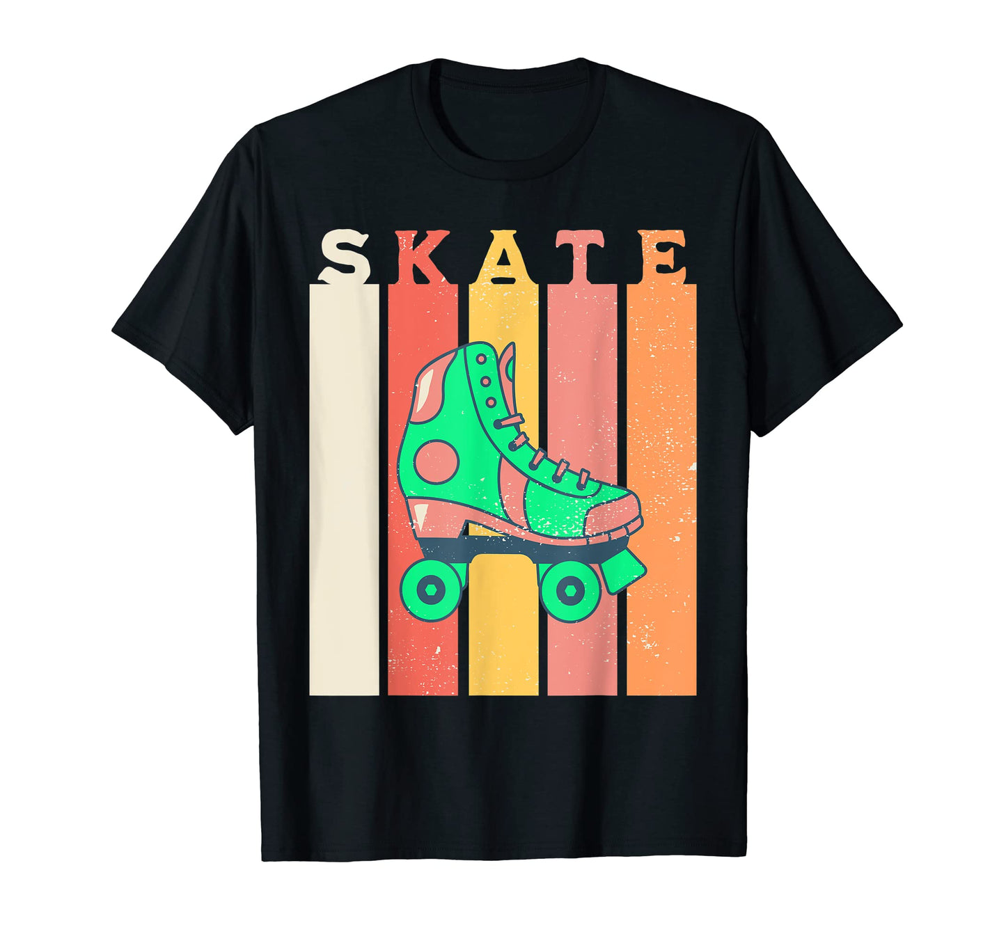 1970S Roller Skates Derby Disco 1980S T-Shirt - Aesthetic Graphic Men Women - T-Shirt, Sweatshirt, Hoodie