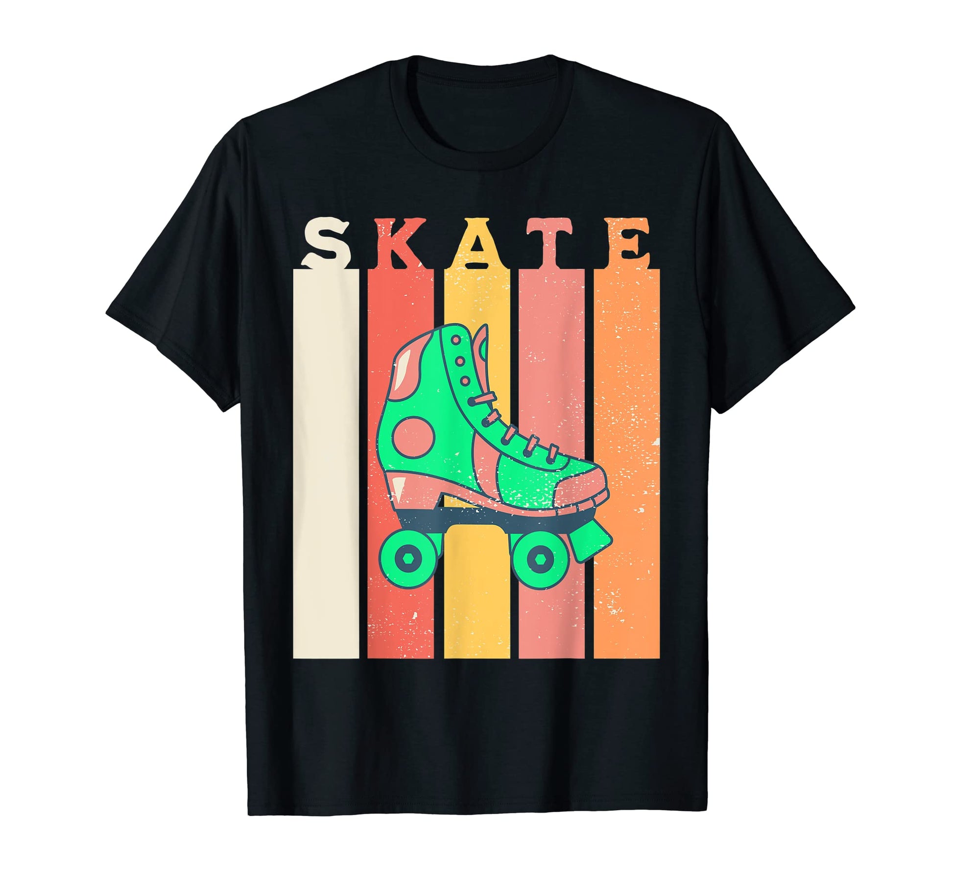 1970S Roller Skates Derby Disco 1980S T-Shirt - Aesthetic Graphic Men Women - T-Shirt, Sweatshirt, Hoodie