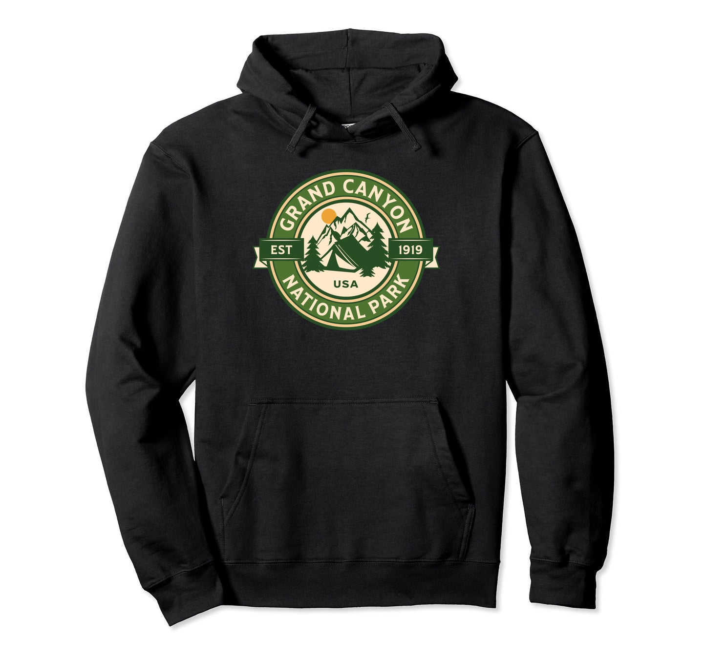 Grand Canyon National Park Arizona Hike Hoodie - Graphic Print Men Women - T-Shirt, Sweatshirt, Hoodie