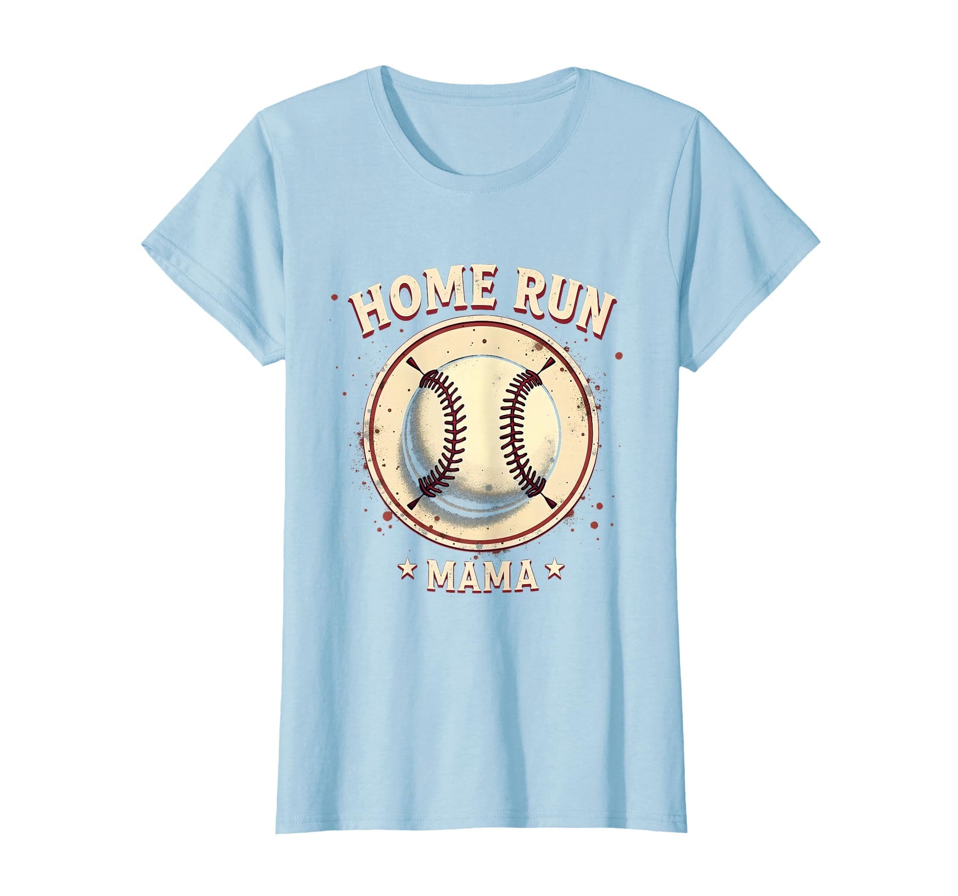 Home Run Mama Baseball Mom T-Shirt - Fun Novelty Design for Adults - T-Shirt, Sweatshirt, Hoodie