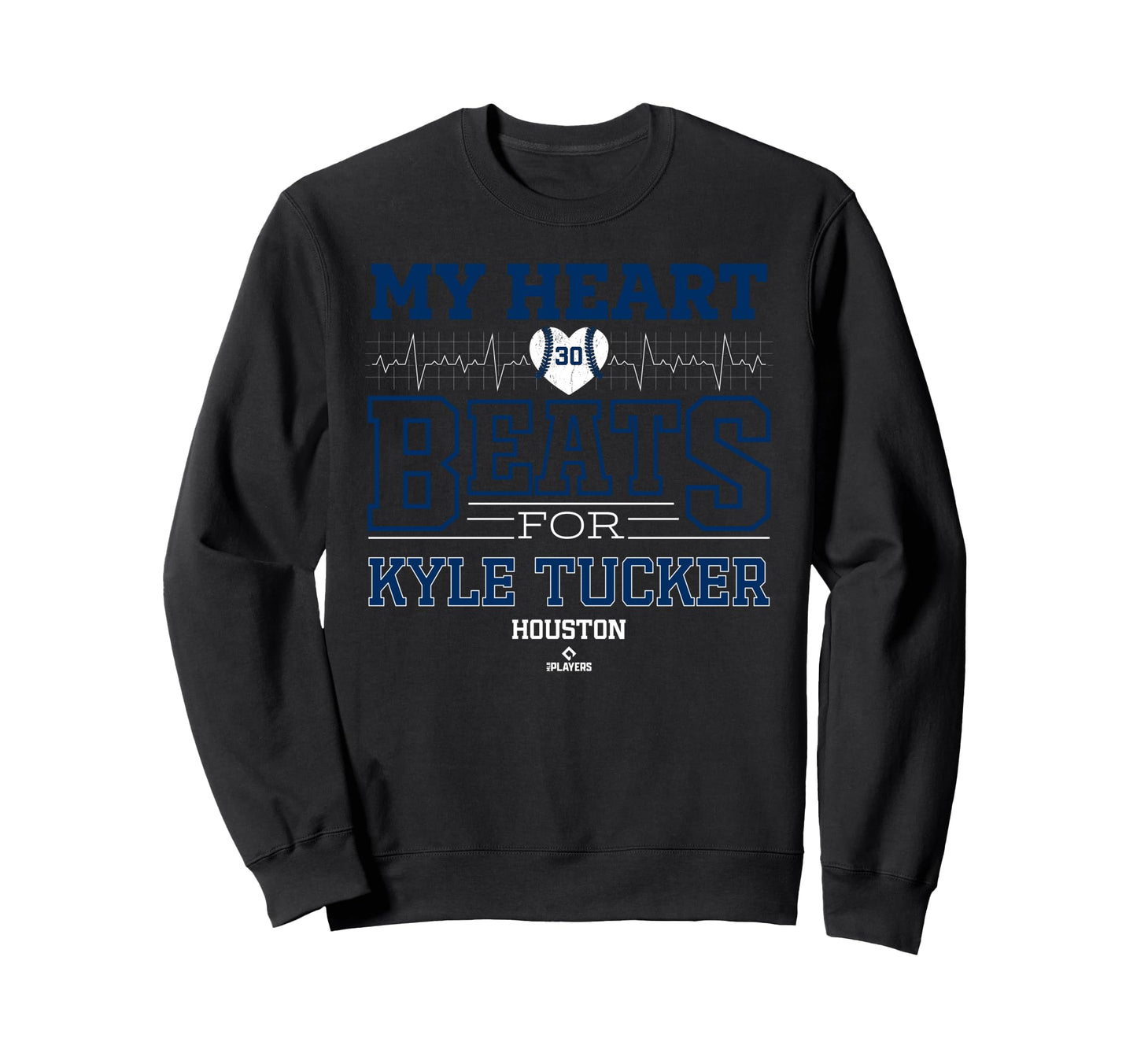 My Heart Beats Kyle Tucker Houston Sweatshirt - Minimalist Print Unisex - T-Shirt, Sweatshirt, Hoodie
