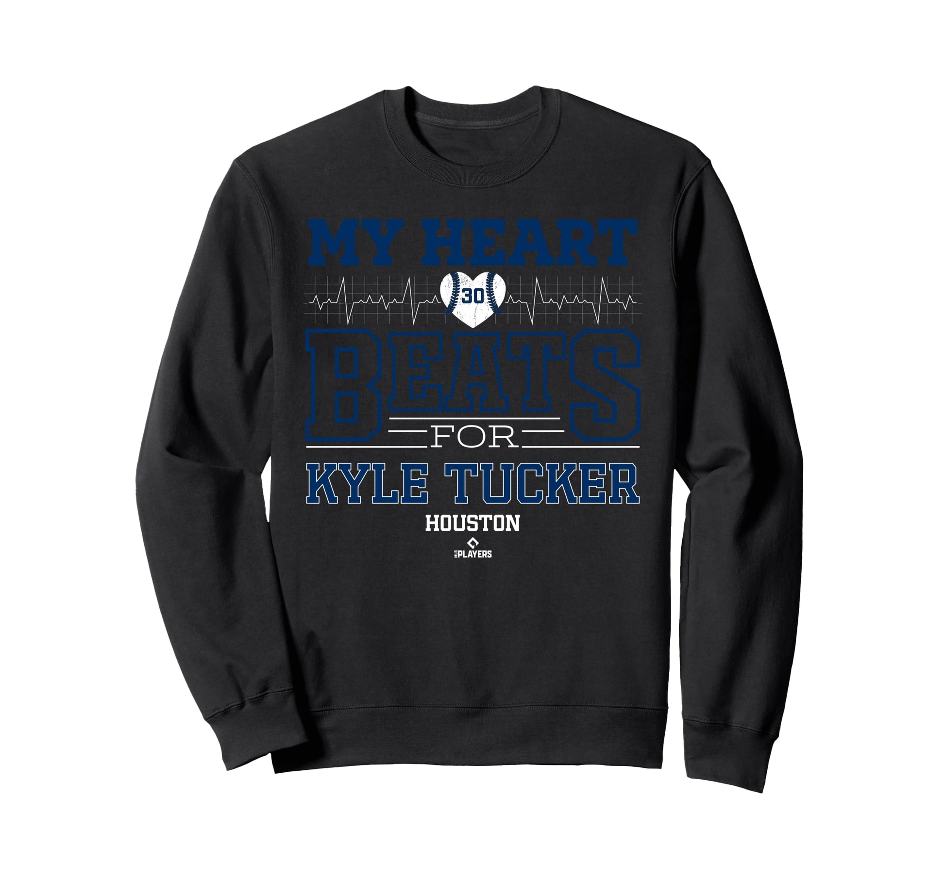 My Heart Beats Kyle Tucker Houston Sweatshirt - Minimalist Print Unisex - T-Shirt, Sweatshirt, Hoodie