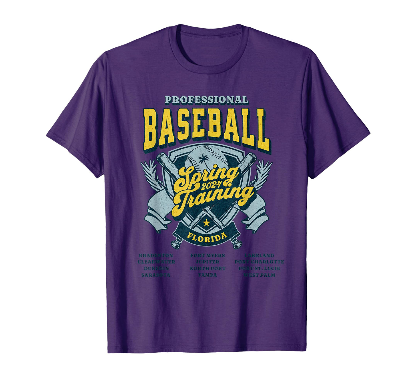 Professional Baseball Spring Training T-Shirt - Trendy Graphic for Adults - T-Shirt, Sweatshirt, Hoodie