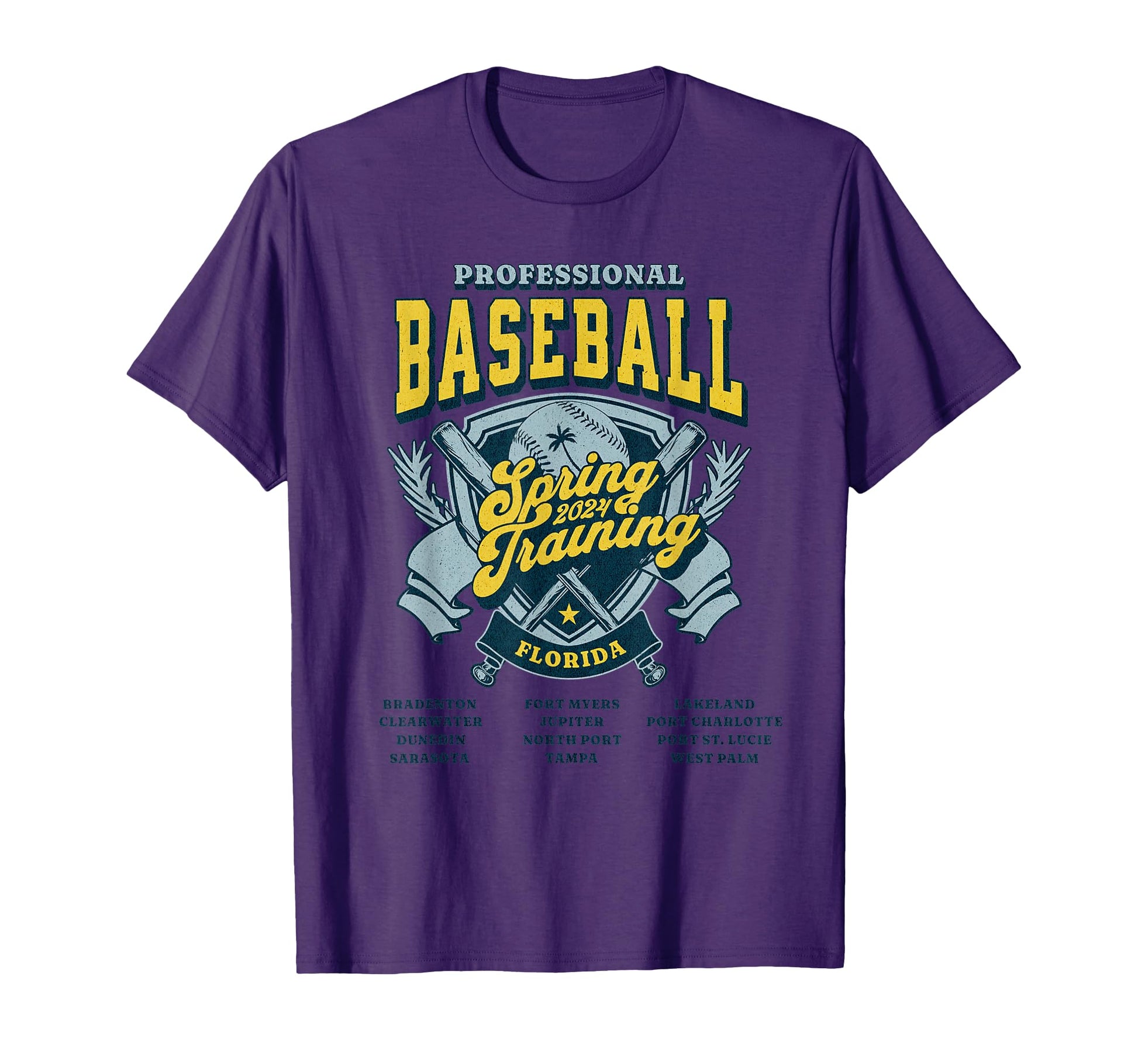 Professional Baseball Spring Training T-Shirt - Trendy Graphic for Adults - T-Shirt, Sweatshirt, Hoodie