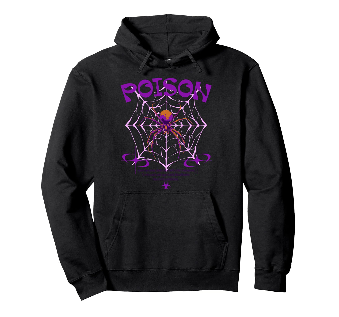 Y2K Poison Bold Urban Graffiti Hoodie - Custom Art Print Men Women - T-Shirt, Sweatshirt, Hoodie