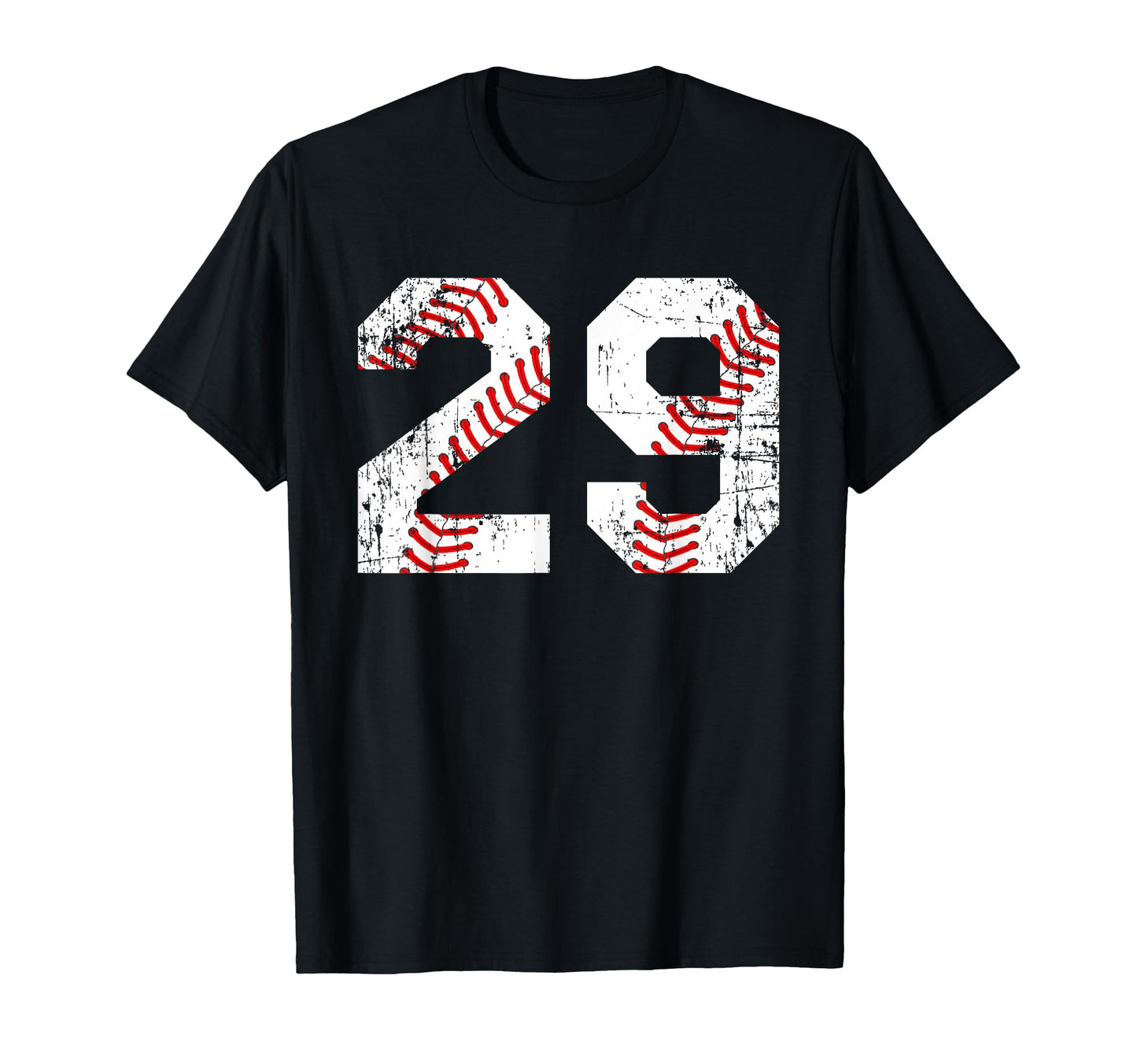 Baseball 29 Jersey Number T-Shirt - Casual Everyday Wear for Adults - T-Shirt, Sweatshirt, Hoodie