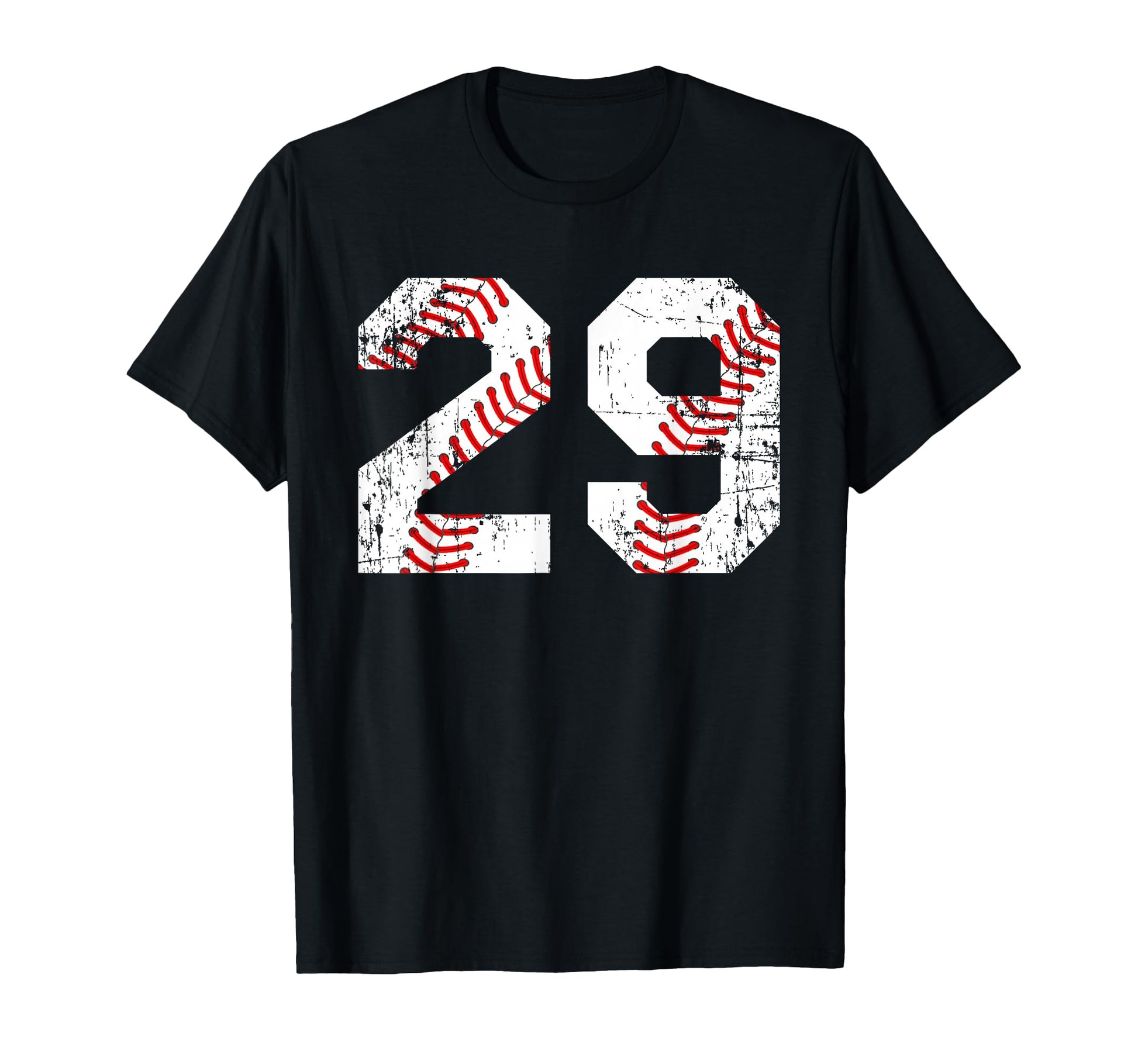 Baseball 29 Jersey Number T-Shirt - Casual Everyday Wear for Adults - T-Shirt, Sweatshirt, Hoodie