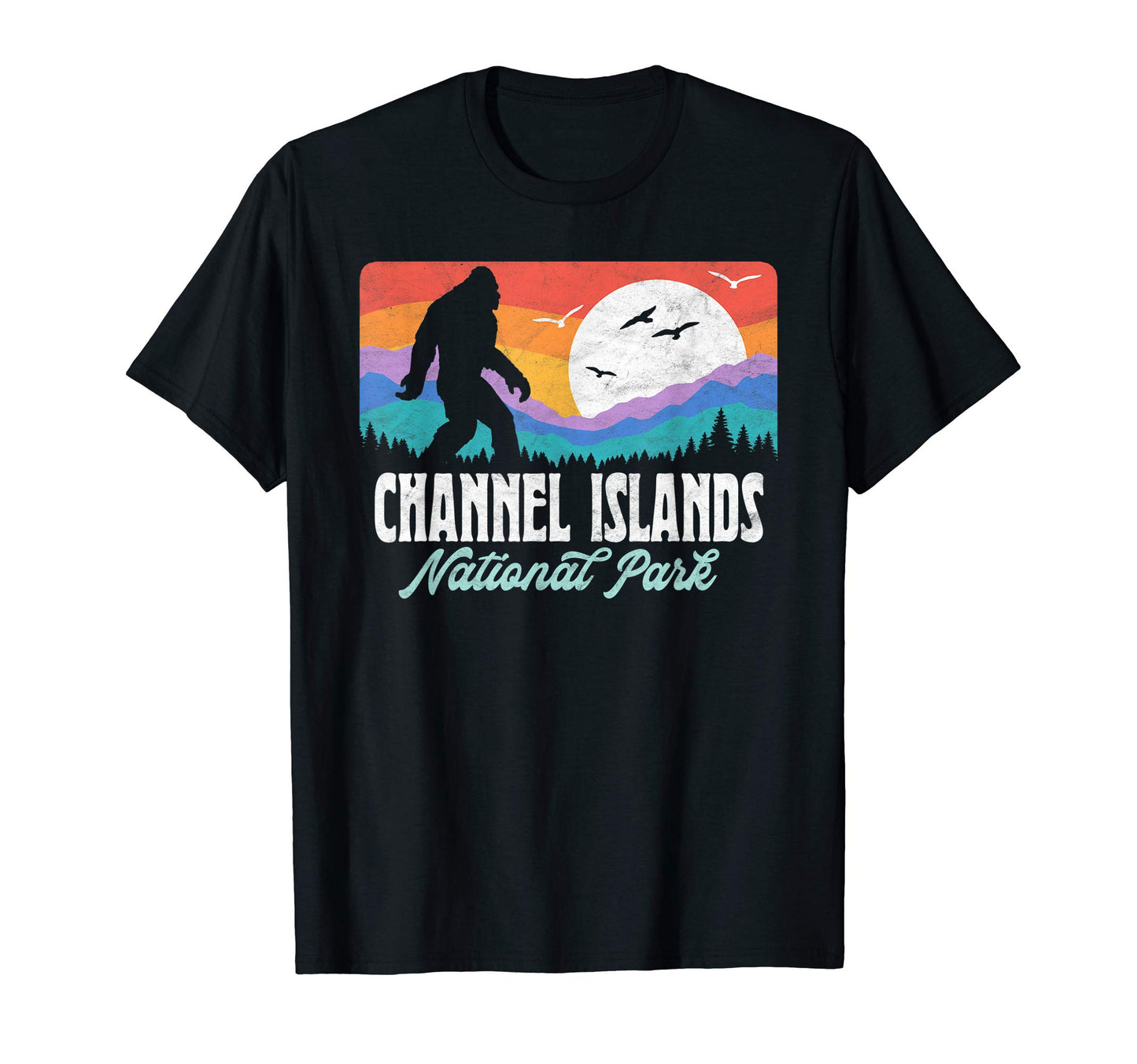 Channel Islands National Park Bigfoot T-Shirt - Casual Everyday Wear Unisex - T-Shirt, Sweatshirt, Hoodie