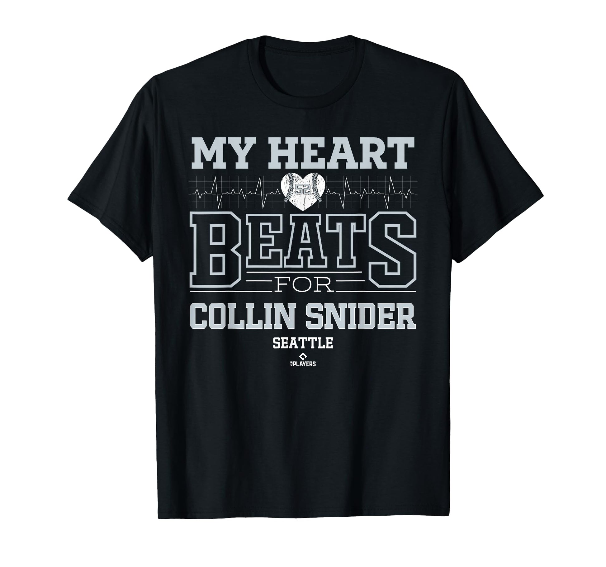 My Heart Beats Collin Snider Seattle T-Shirt - Aesthetic Graphic Men Women - T-Shirt, Sweatshirt, Hoodie