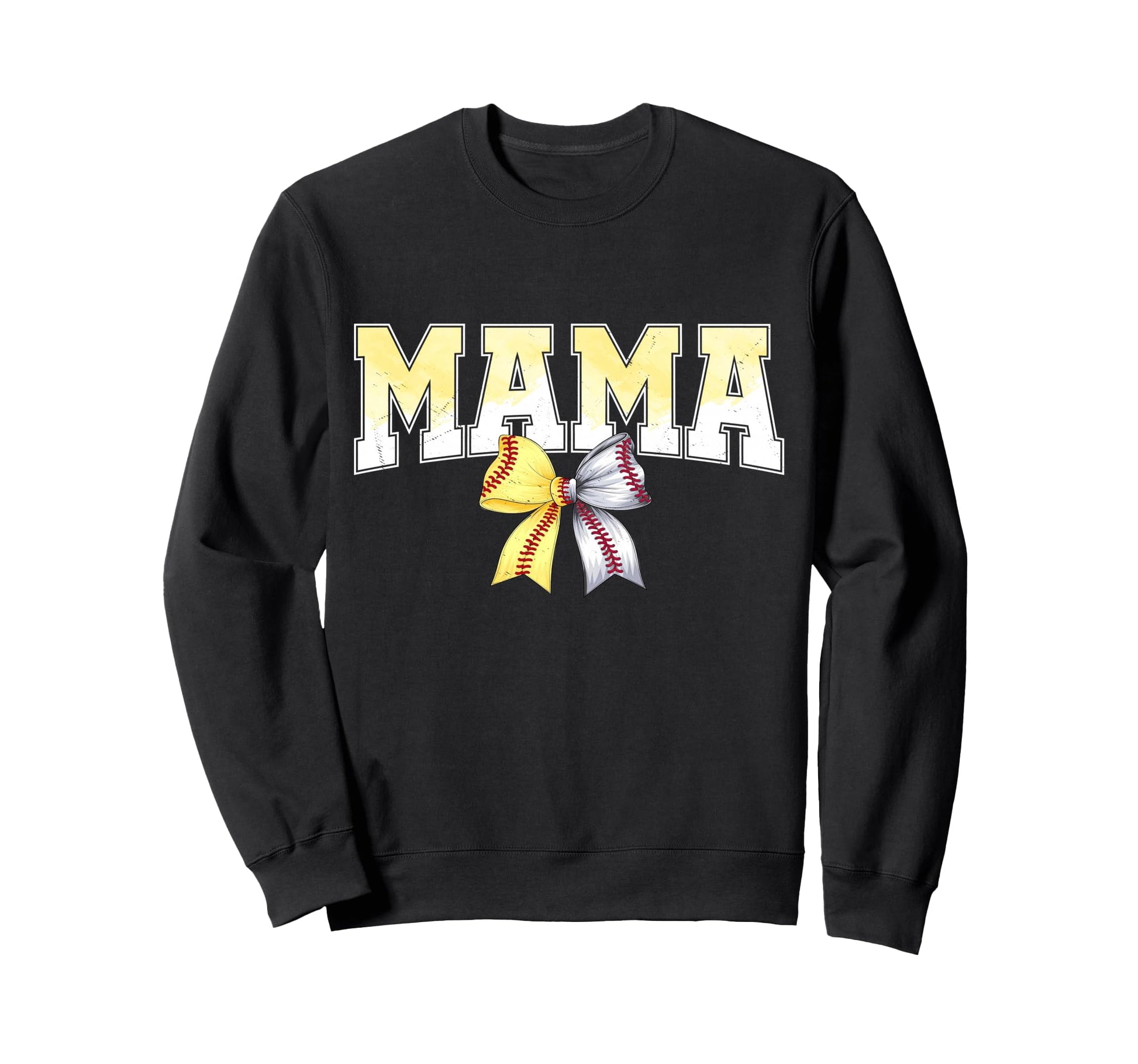 Coquette Bow Baseball Softball Sweatshirt - Minimalist Print for Adults - T-Shirt, Sweatshirt, Hoodie
