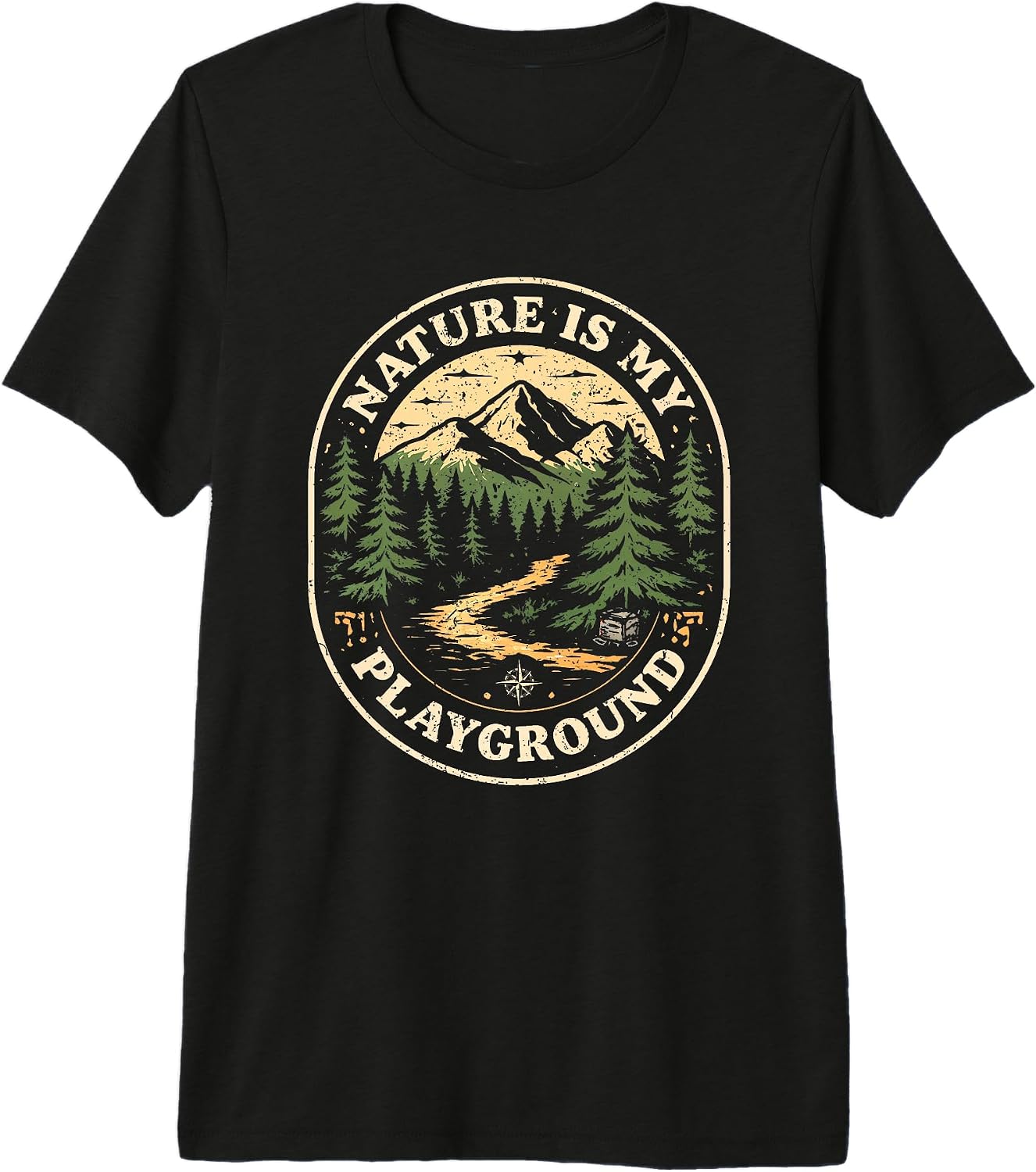 Geocache Geographer Hiking Treasure Hunt Hiker - Adult & Kids T-Shirts, Sweatshirts & Hoodies apparel design preview 1