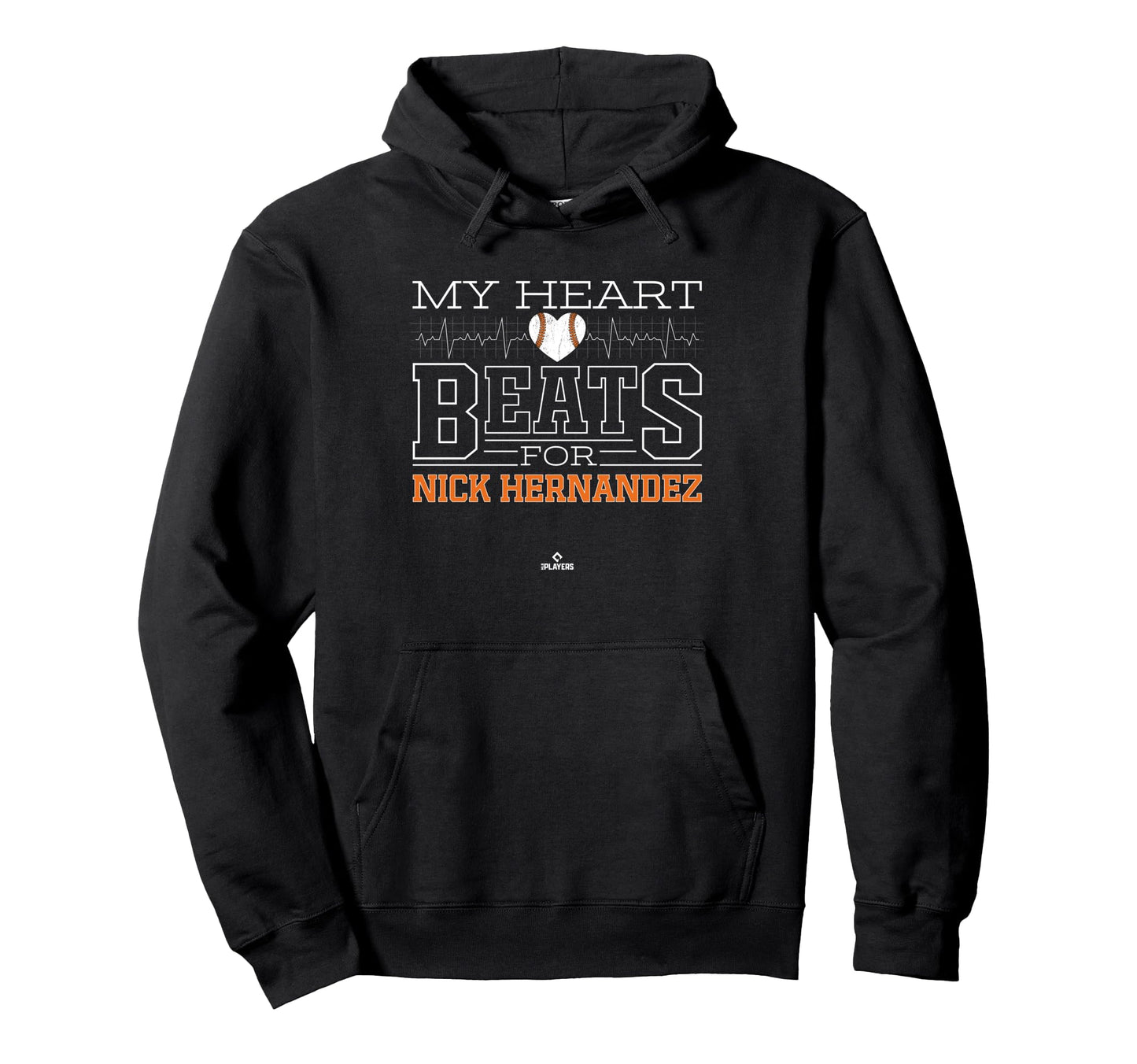 My Heart Beats Nick Hernandez Hoodie - Casual Everyday Wear for Adults - T-Shirt, Sweatshirt, Hoodie