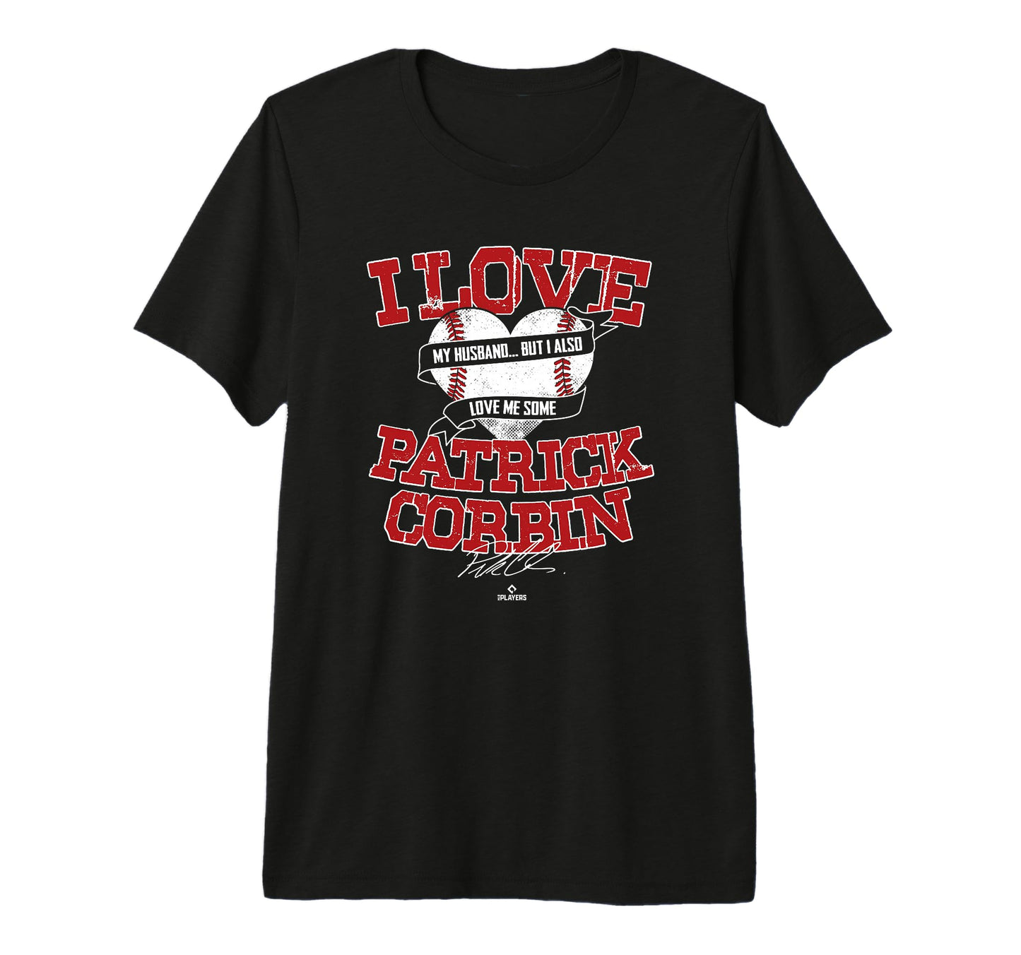 I Love Patrick Corbin Tri Blend T-Shirt - Trendy Graphic Unisex - T-Shirt, Sweatshirt, Hoodie