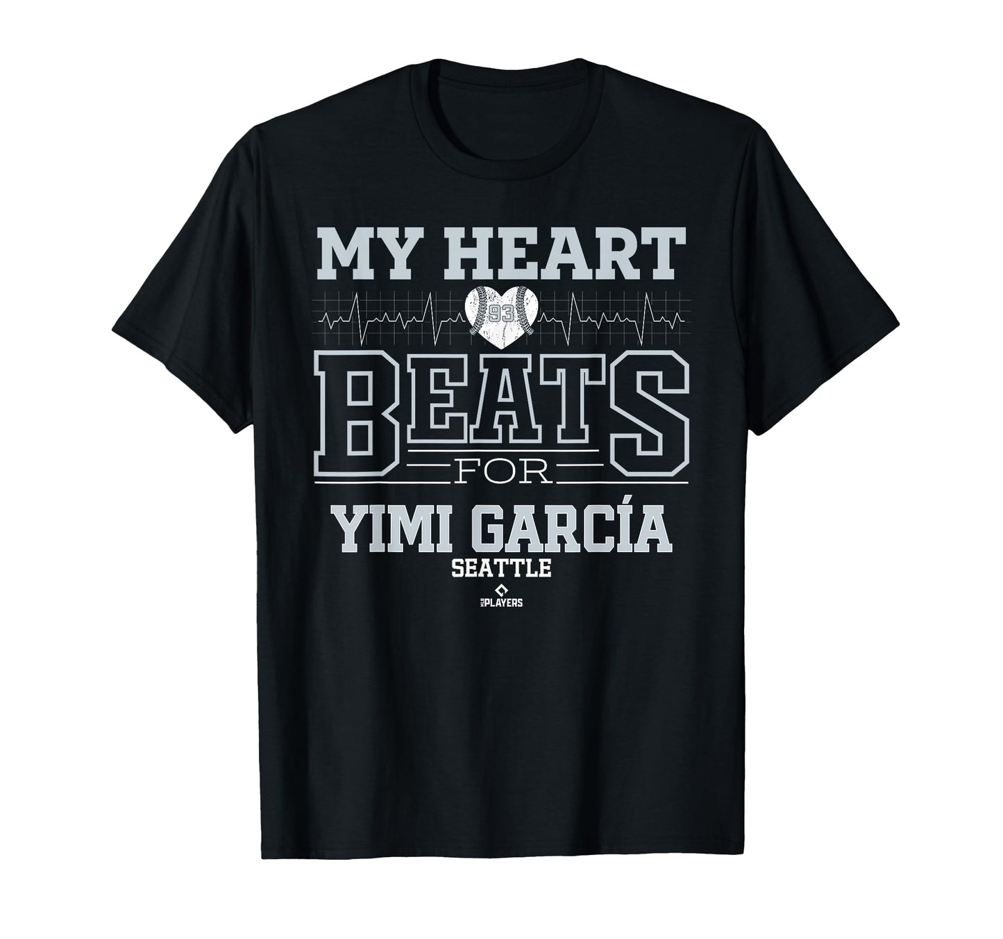 My Heart Beats Yimi Garc Seattle T-Shirt - Graphic Print for Adults - T-Shirt, Sweatshirt, Hoodie