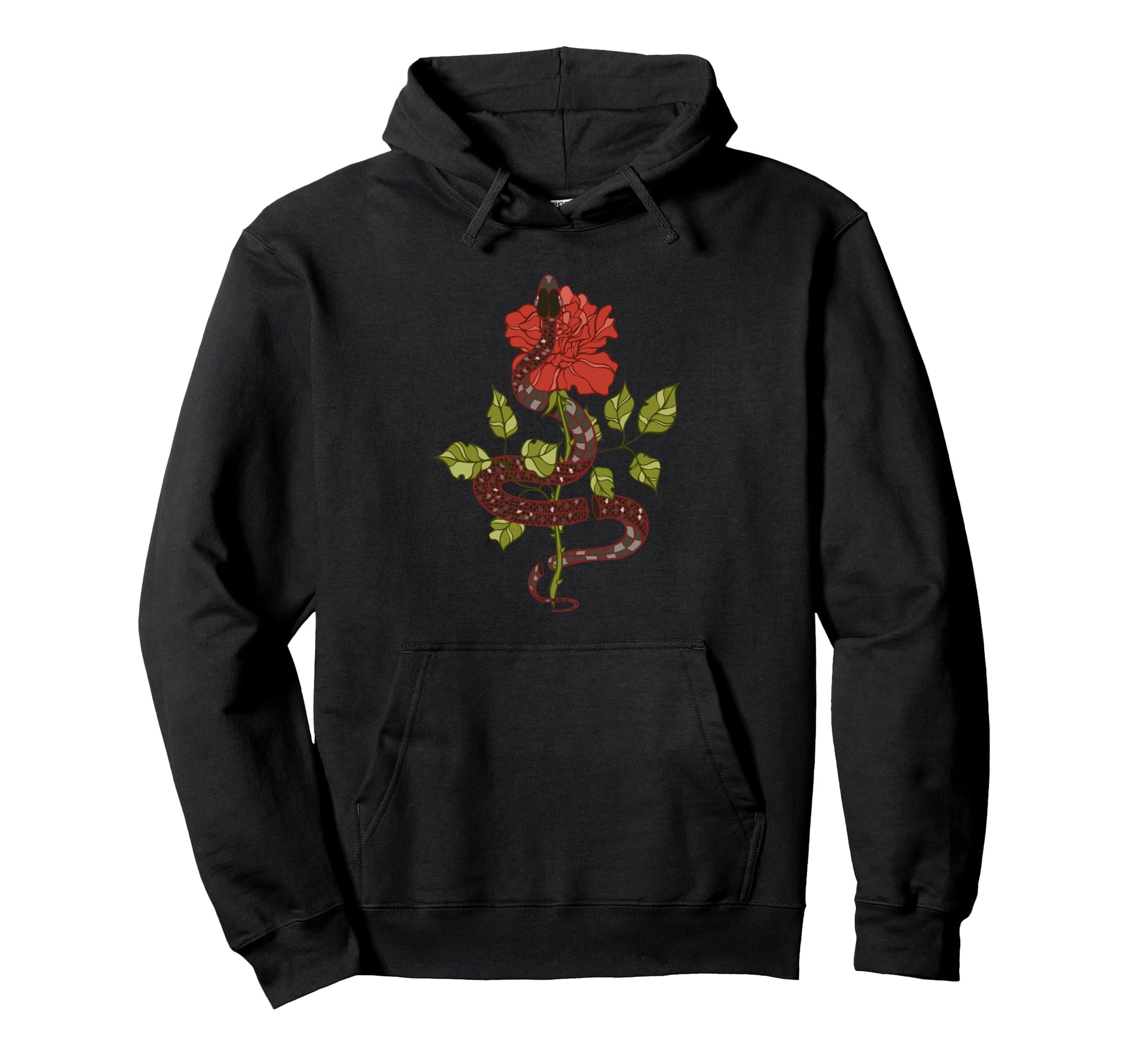 Emo Goth Y2K Alt Fairy Grunge Flower Hoodie - Minimalist Print Men Women - T-Shirt, Sweatshirt, Hoodie