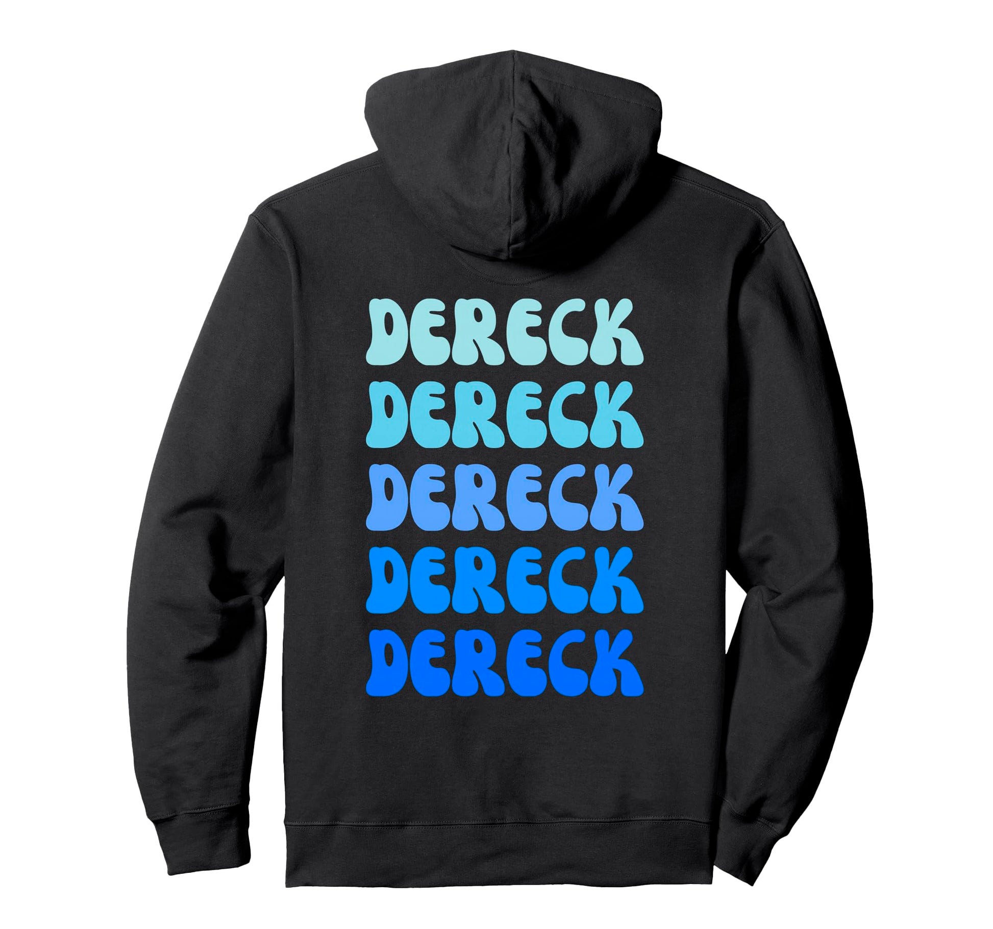 Dereck Name Stack Hoodie - Minimalist Print for Adults - T-Shirt, Sweatshirt, Hoodie
