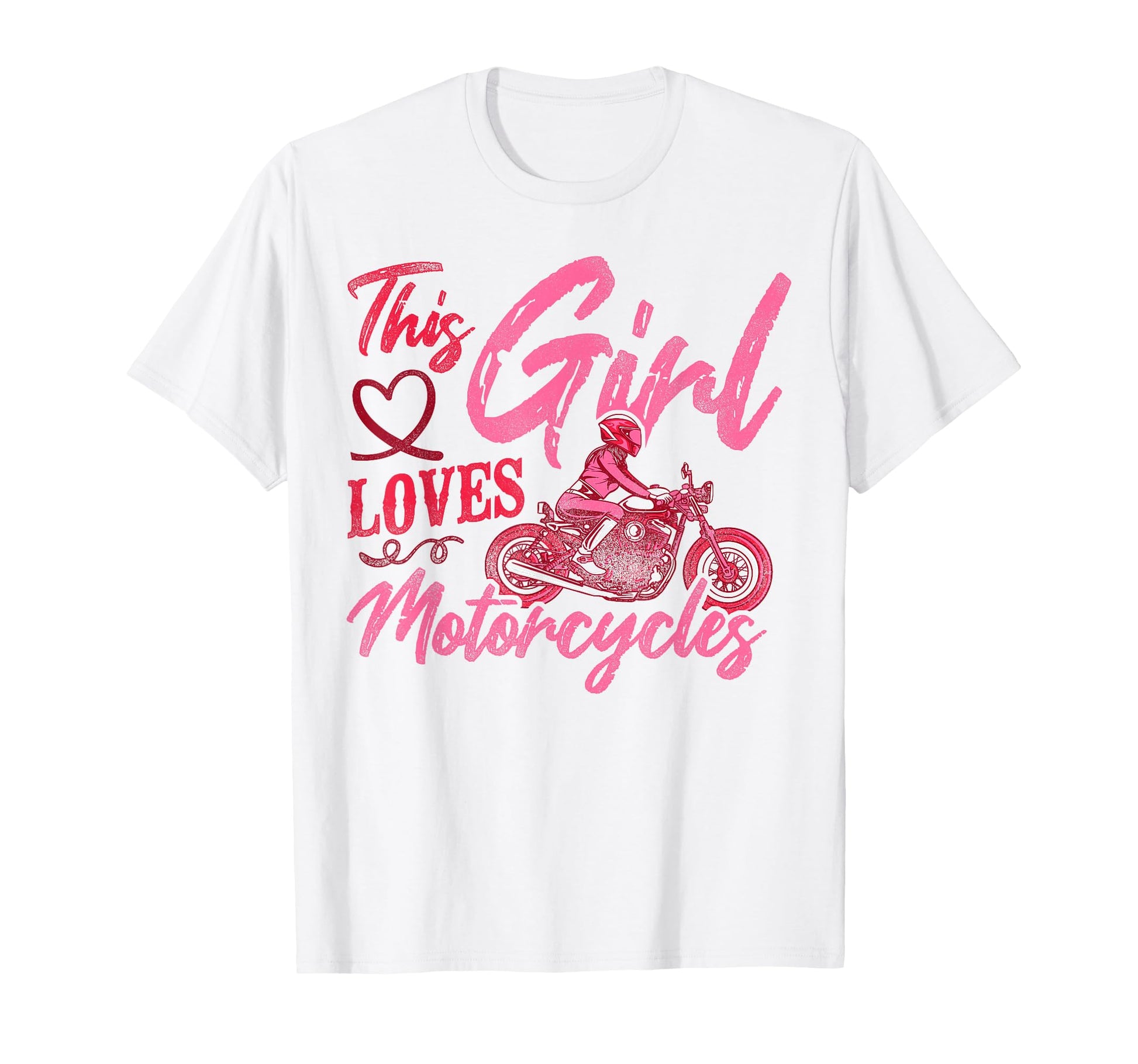 Motorcycle Biker Female This T-Shirt - Casual Everyday Wear for Adults - T-Shirt, Sweatshirt, Hoodie