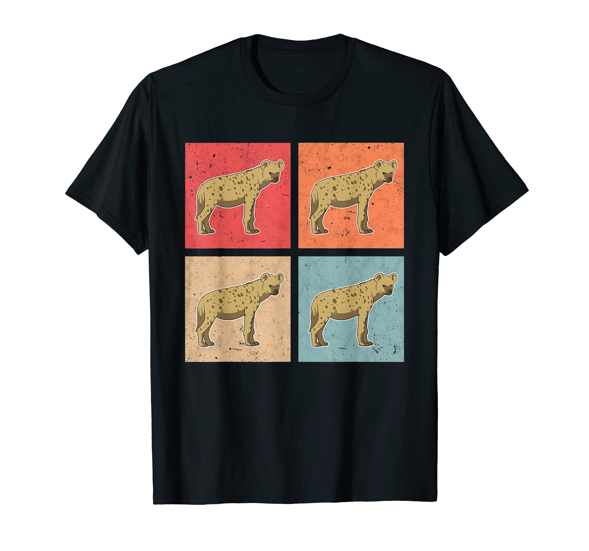 Hyena Striped Hyena T-Shirt - Custom Art Print Unisex - T-Shirt, Sweatshirt, Hoodie